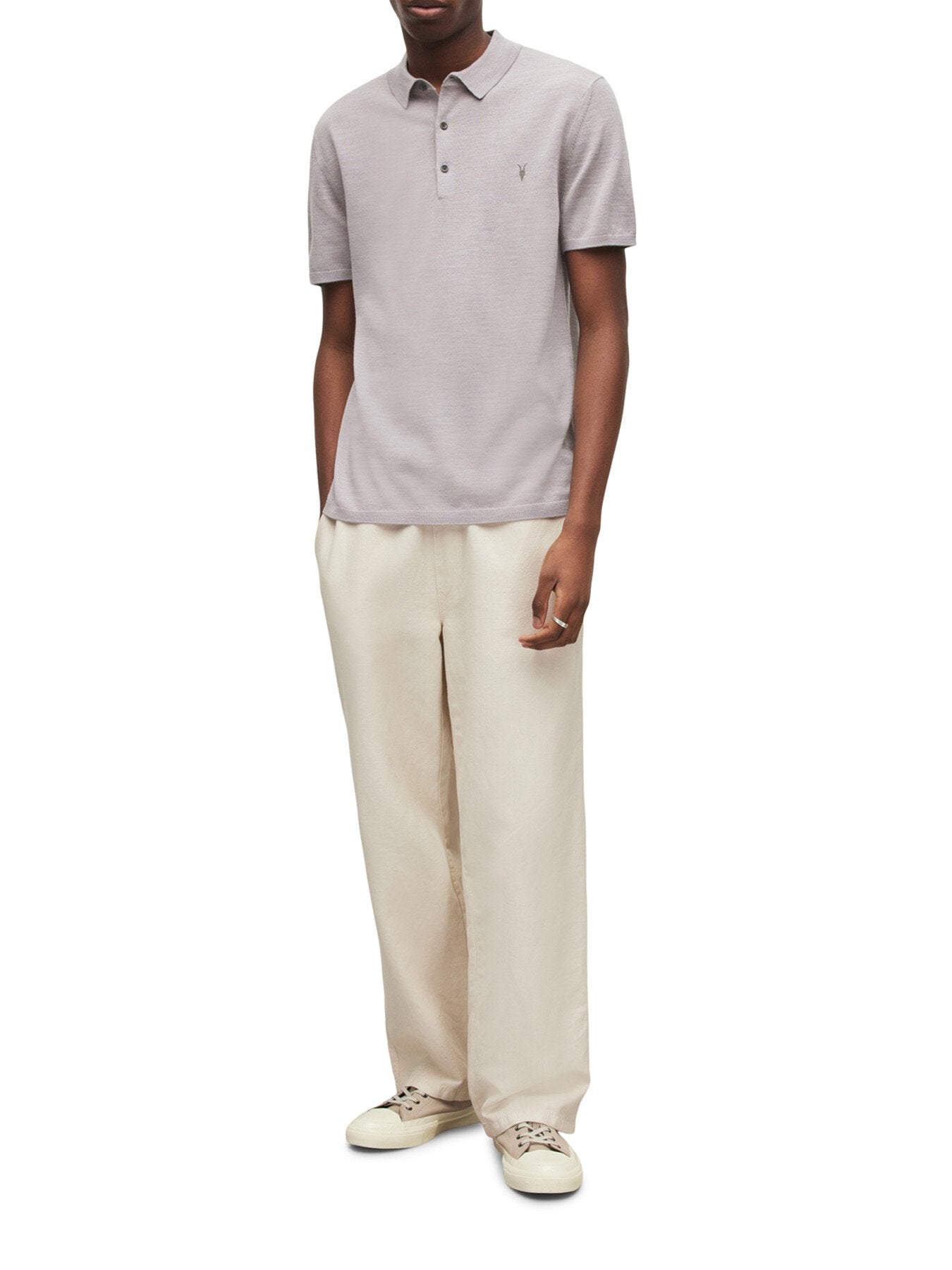 Mode merino shortsleeve polo