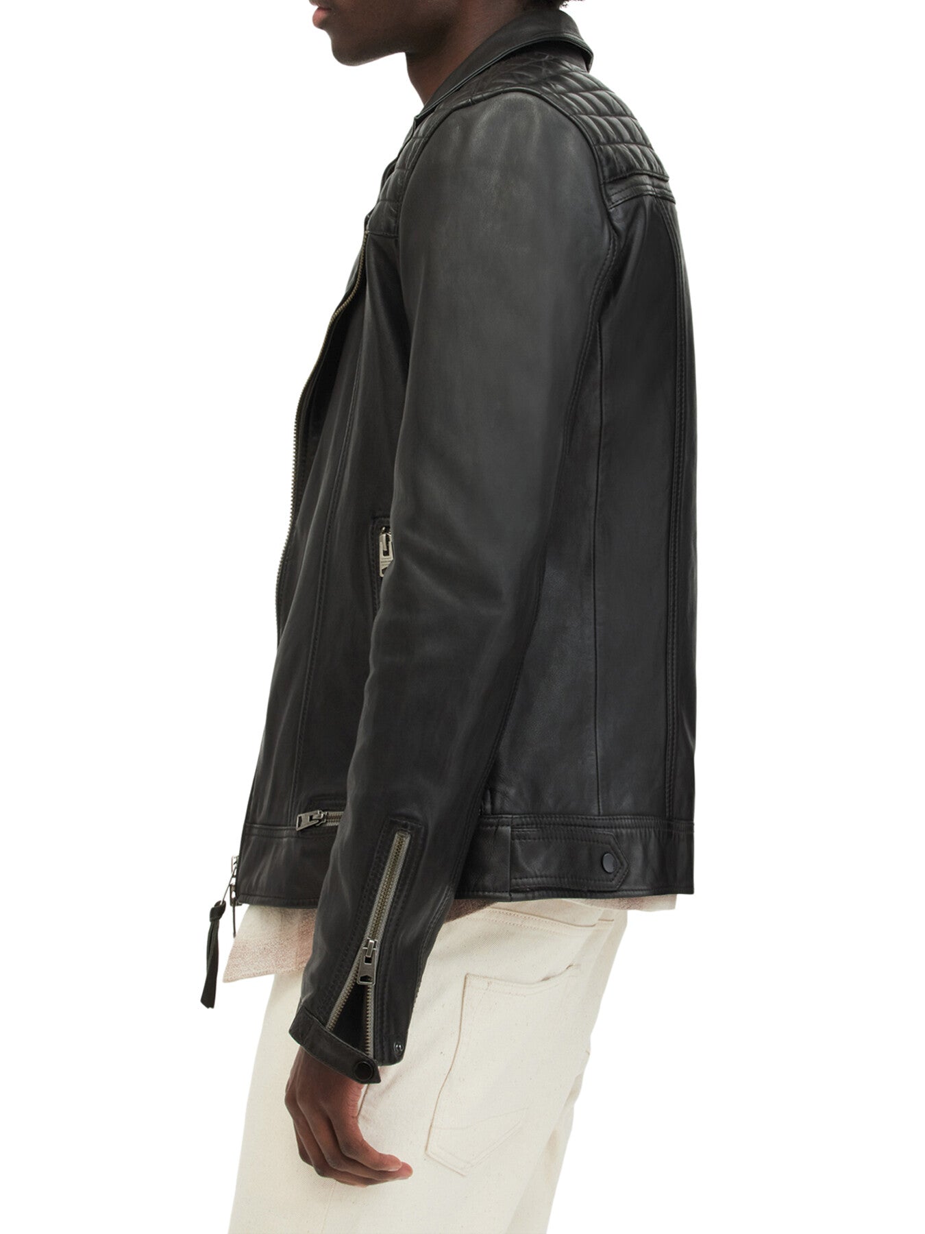 Conroy Lthr. Biker