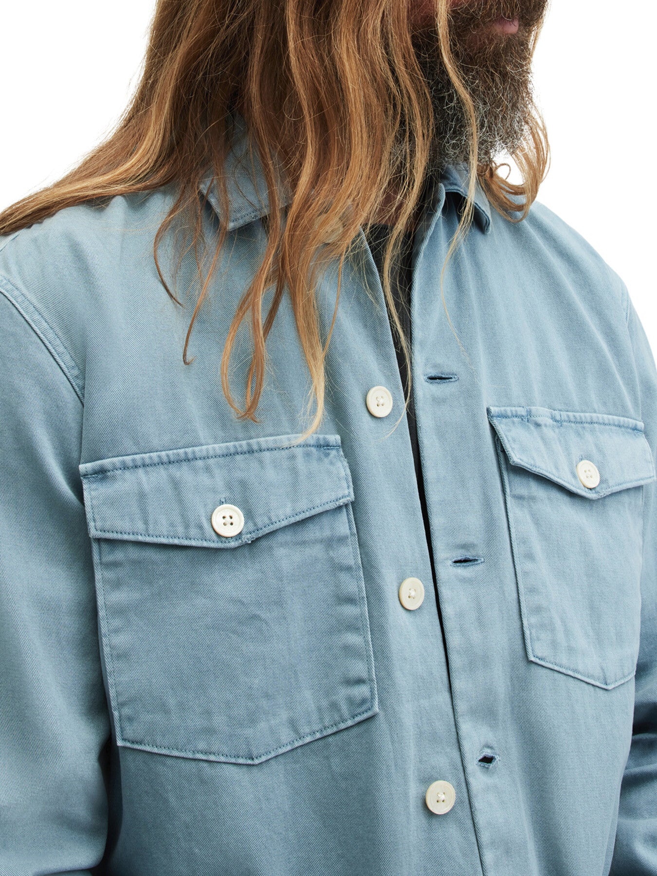 Dusty BlueSPOTTER LS SHIRT
