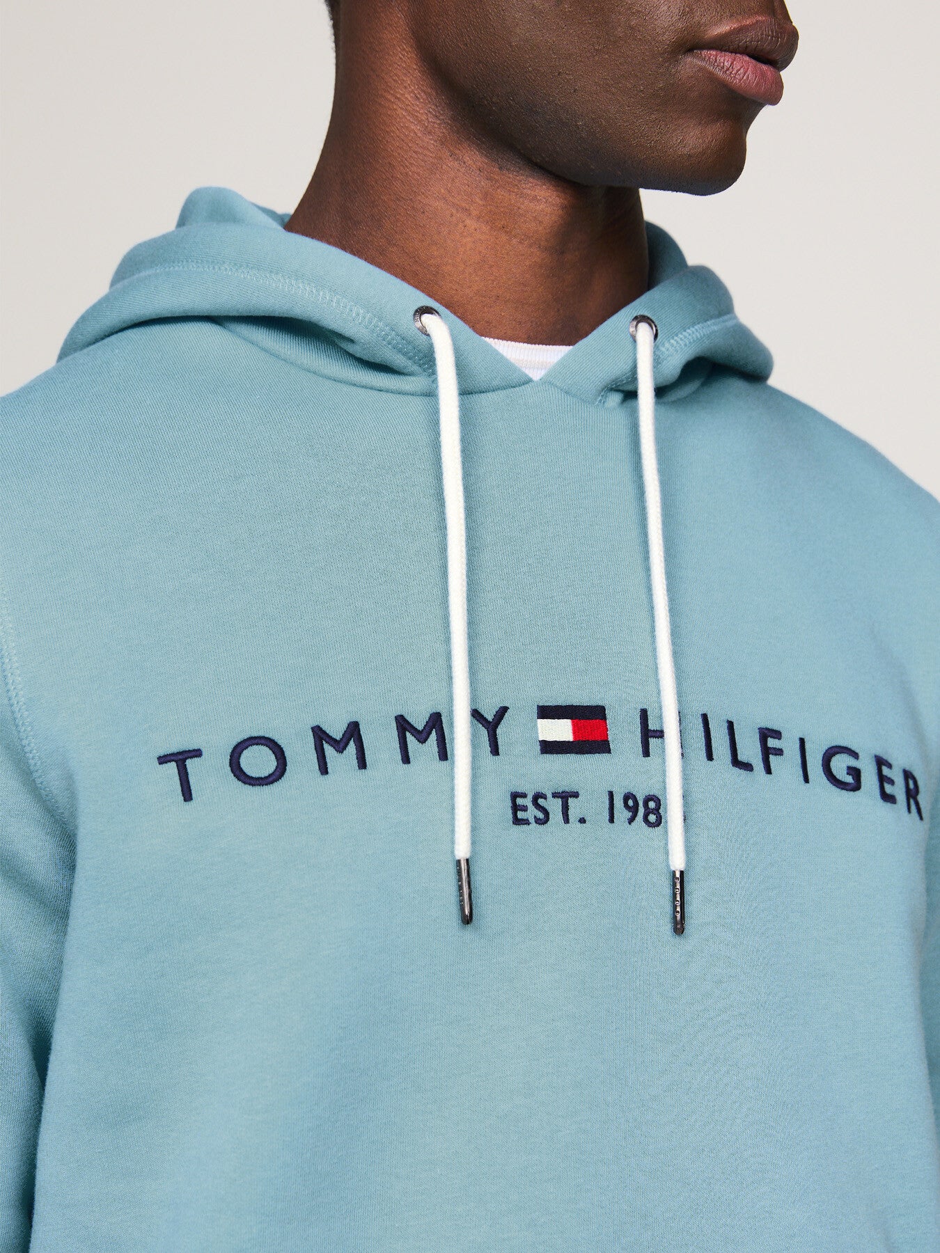 Logo Embroidery Regular Fit Hoody