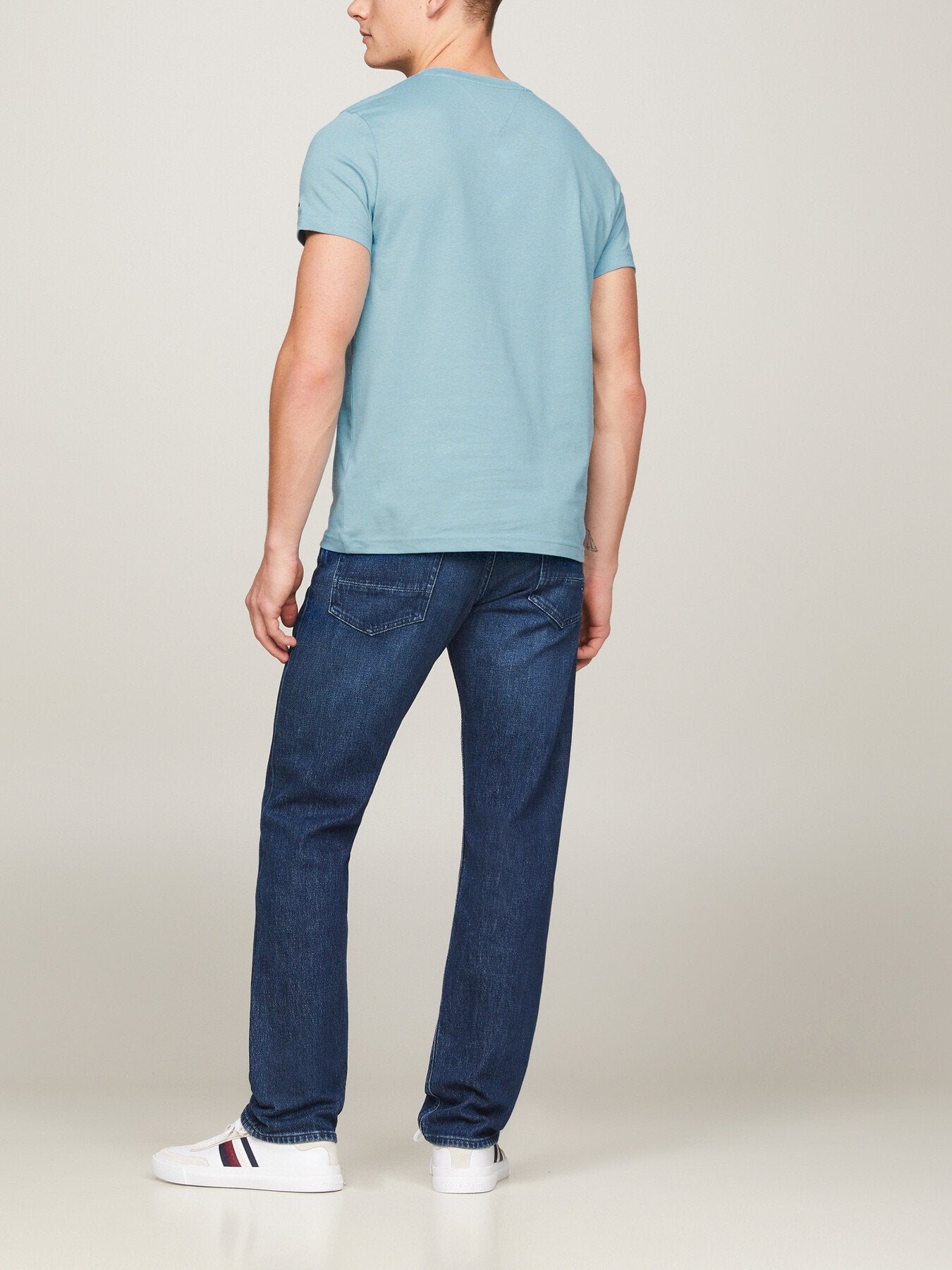 Logo Embroidery Slim Fit T-Shirt