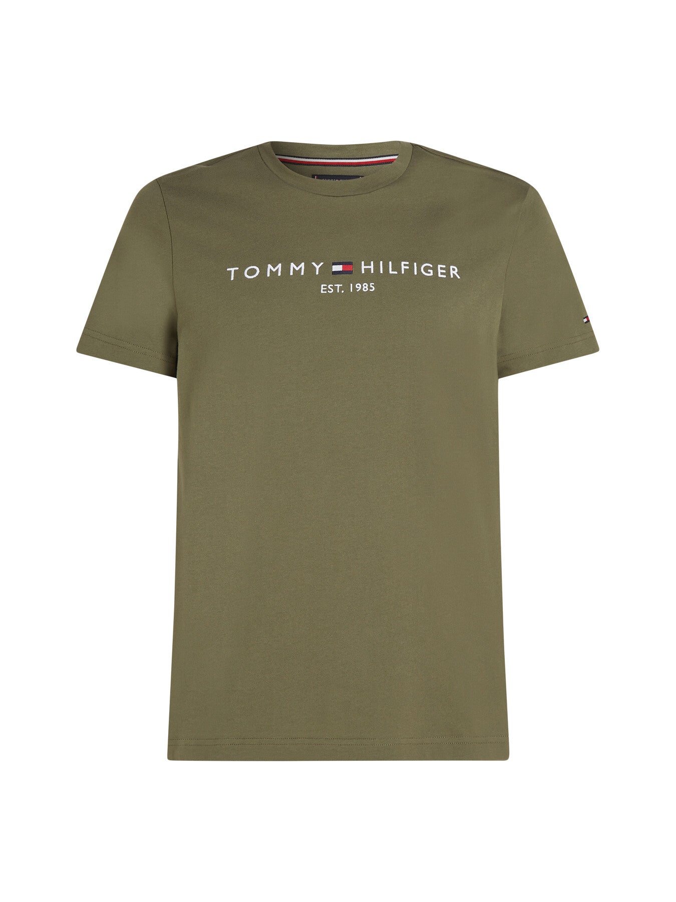Logo Embroidery Slim T-Shirt