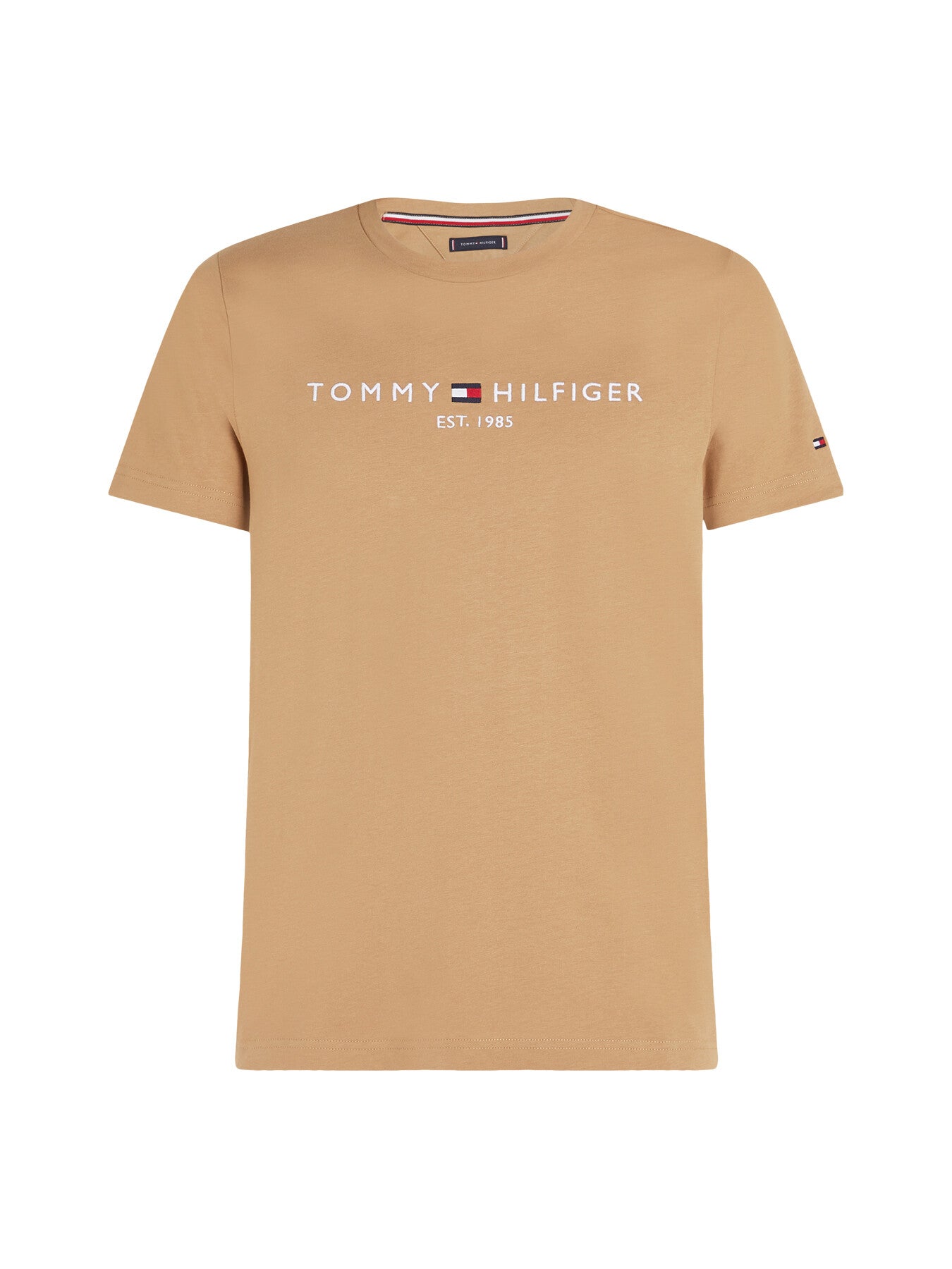 Logo Embroidery Slim T-Shirt