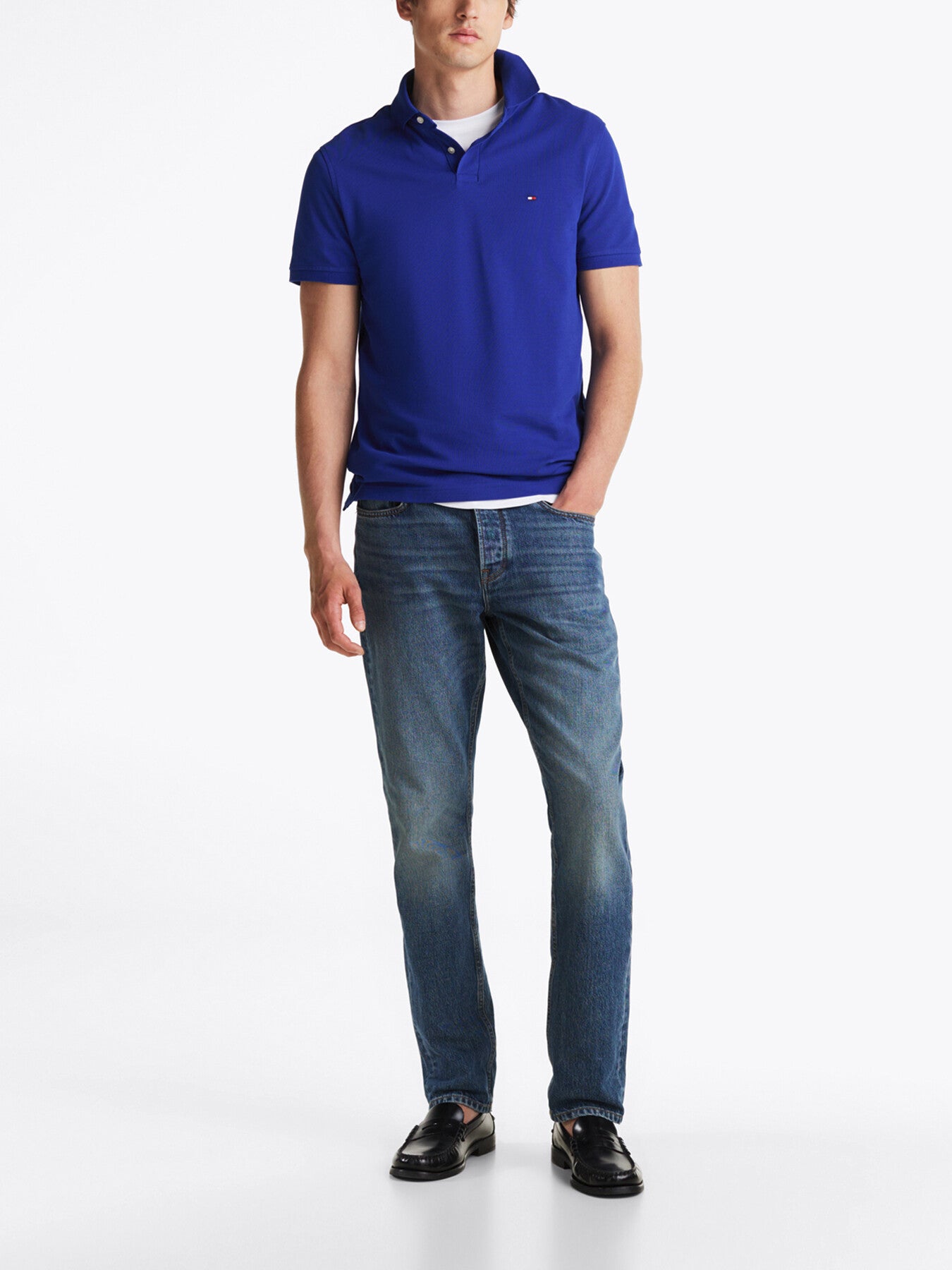 1985 Regular Fit Stretch Cotton Polo