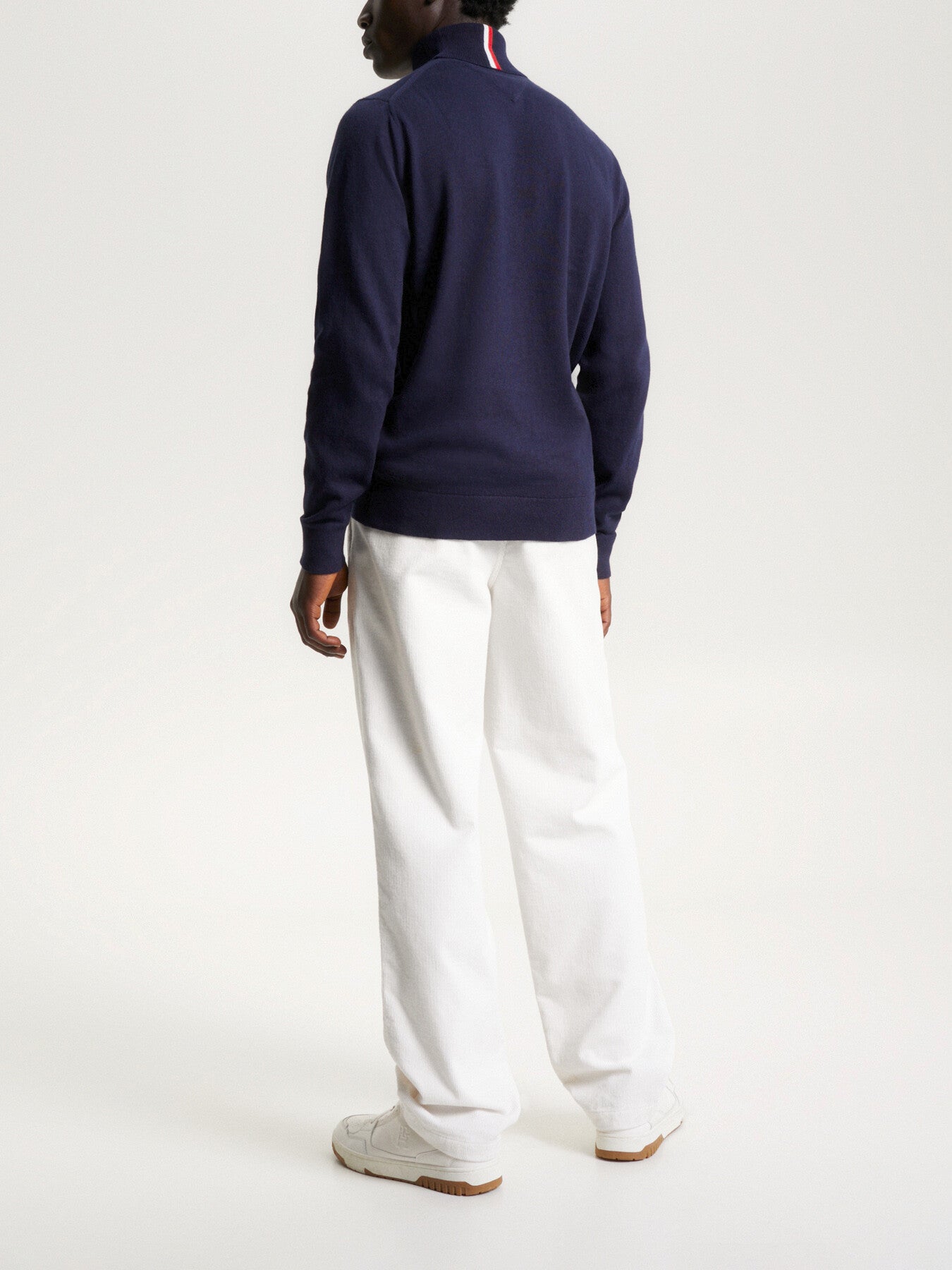 Roll Neck Jumper with Cashmere