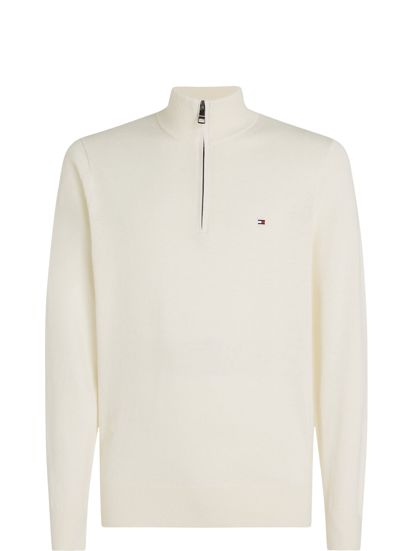 Half-Zip Jumper with Cashmere