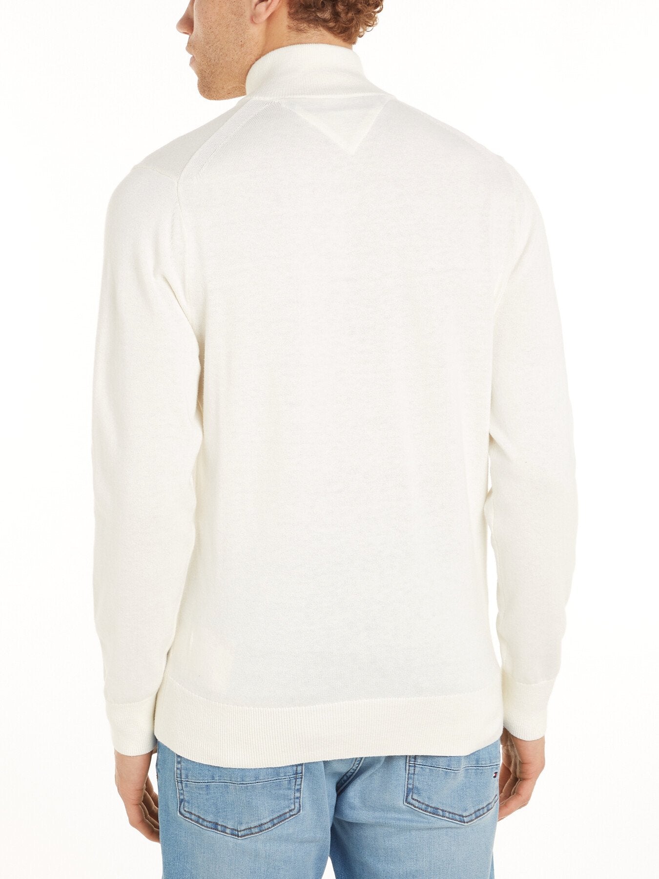 Half-Zip Jumper with Cashmere