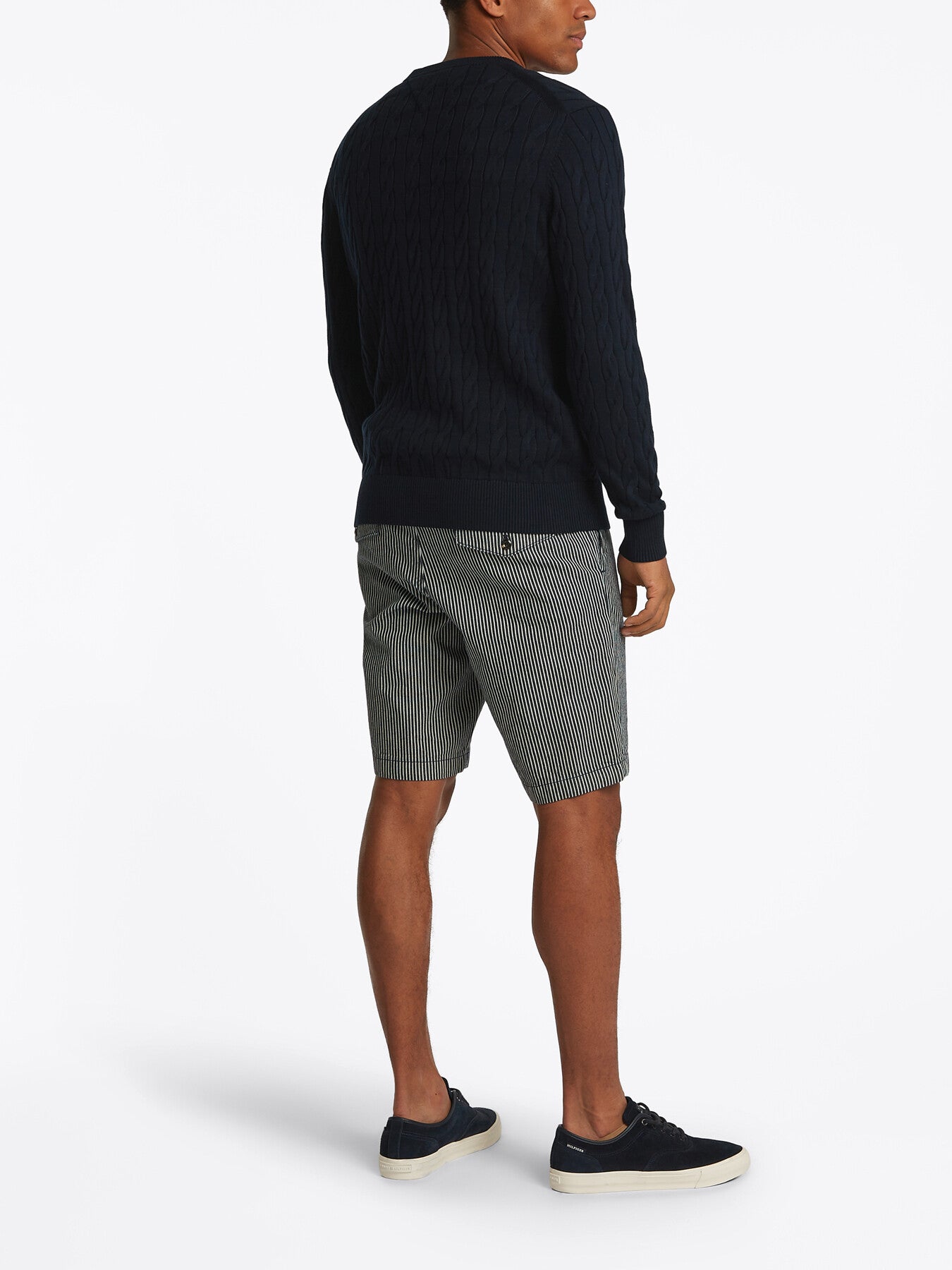 Cable Knit Crew Neck Jumper