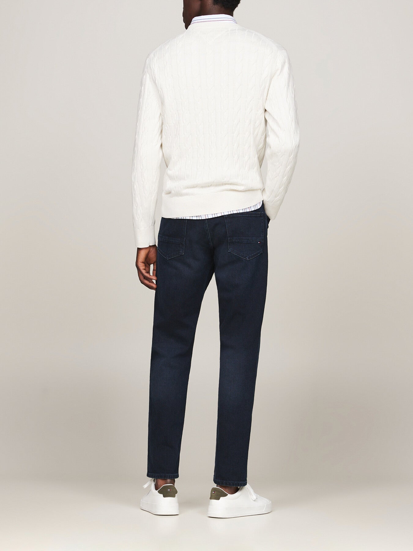Cable Knit Crew Neck Jumper