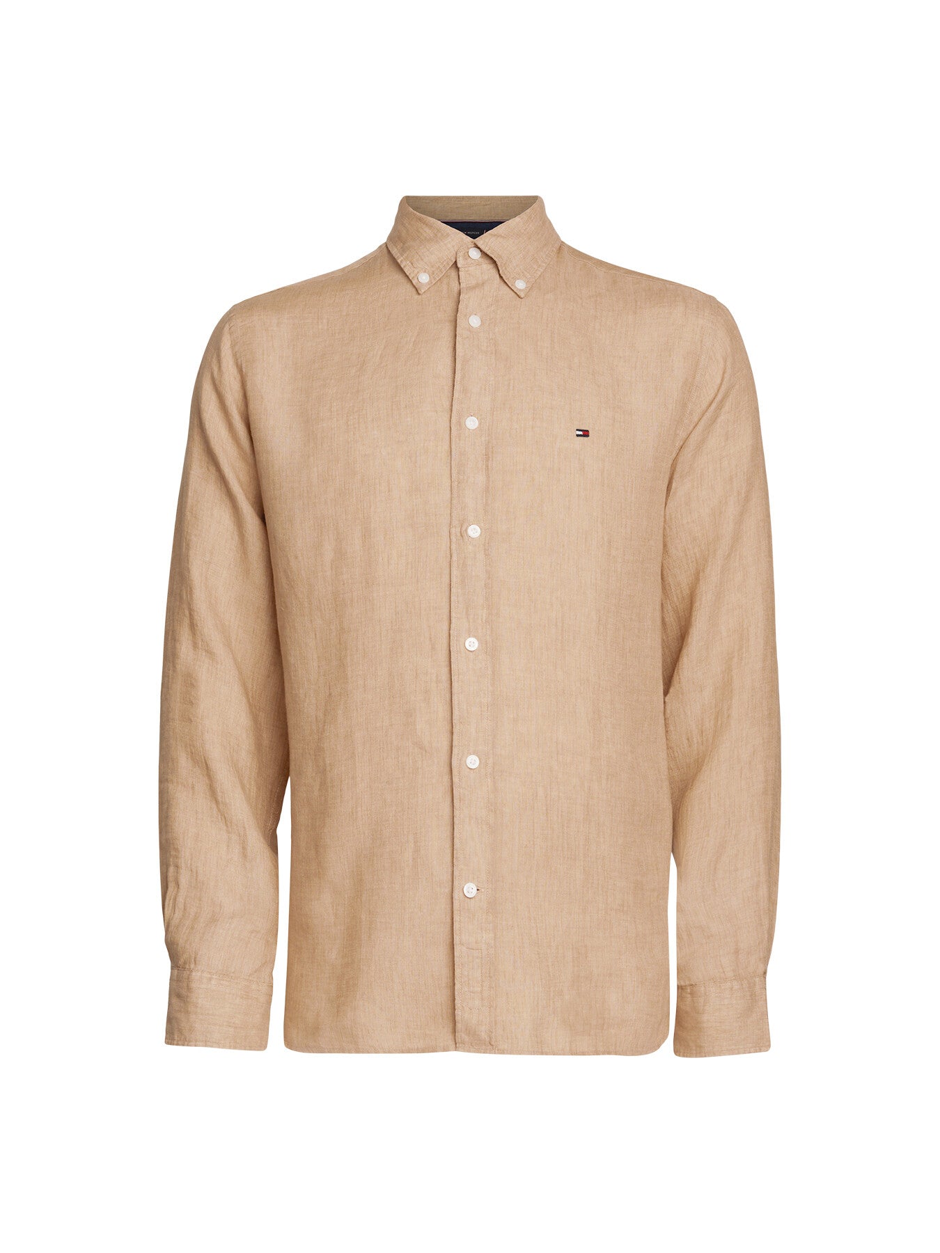 Pigment Dyed Linen Regular Fit Shirt