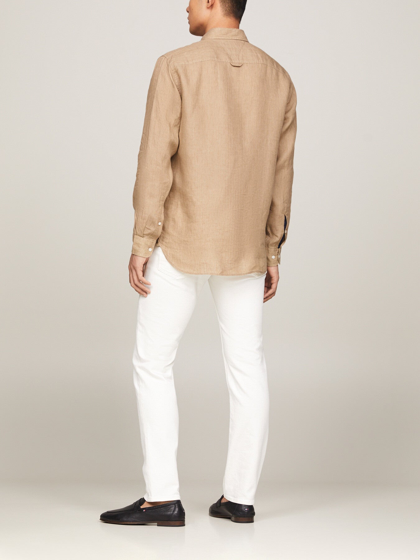 Pigment Dyed Linen Regular Fit Shirt