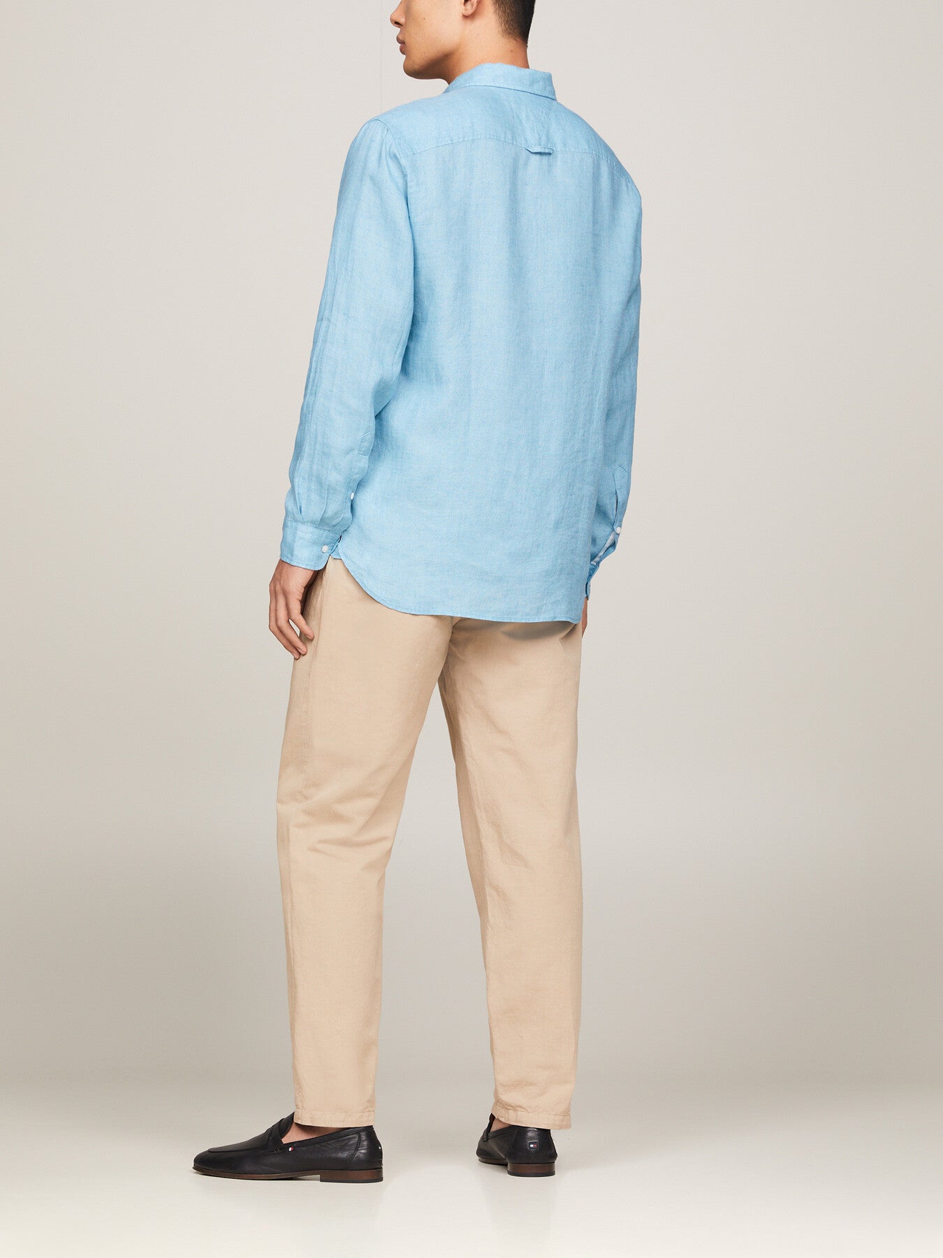 Pigment Dyed Linen Regular Fit Shirt