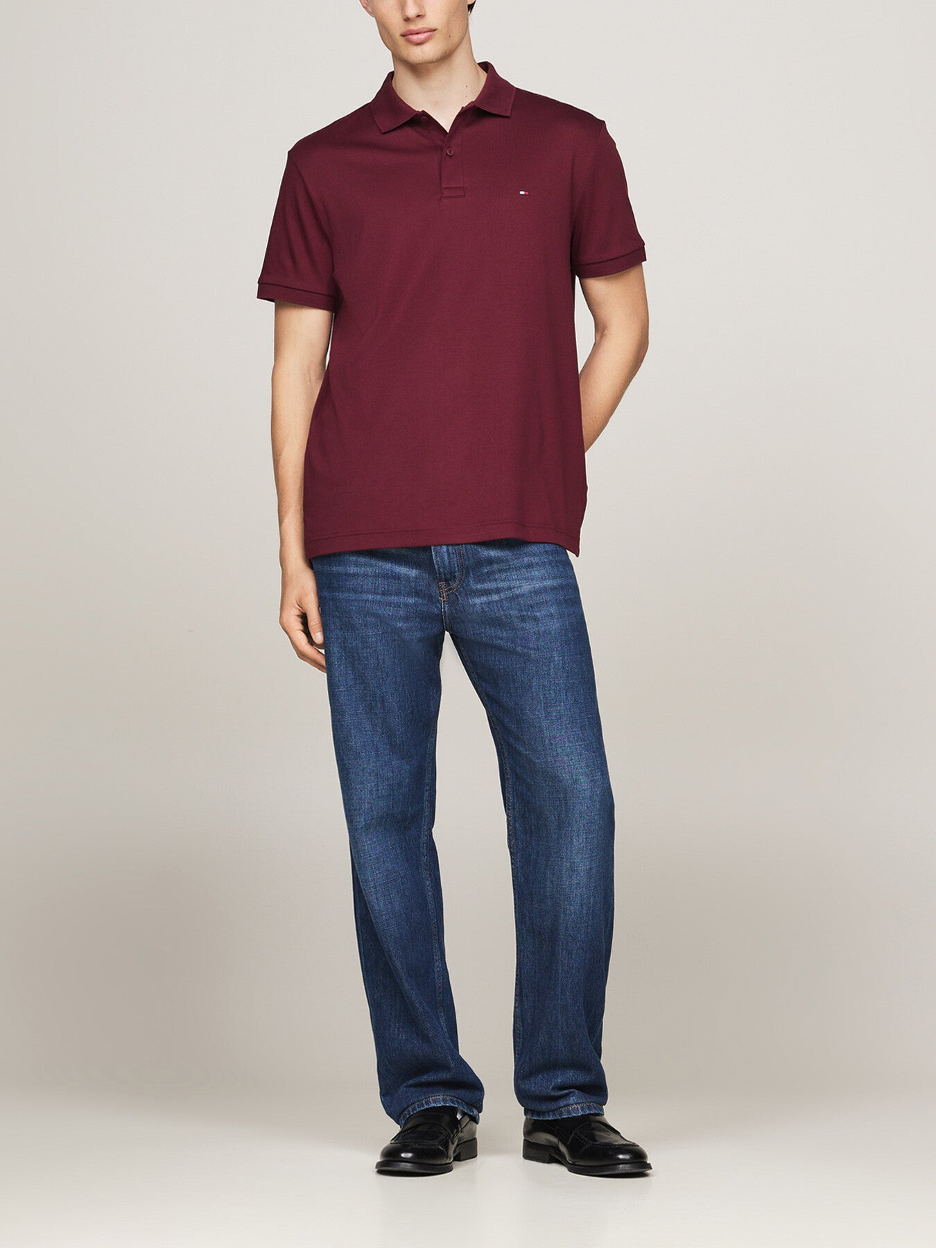 Regular Flag Embroidery Polo Shirt