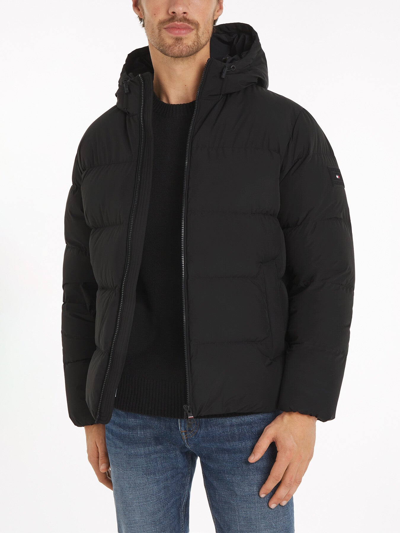 Down Hooded Puffer Jacket