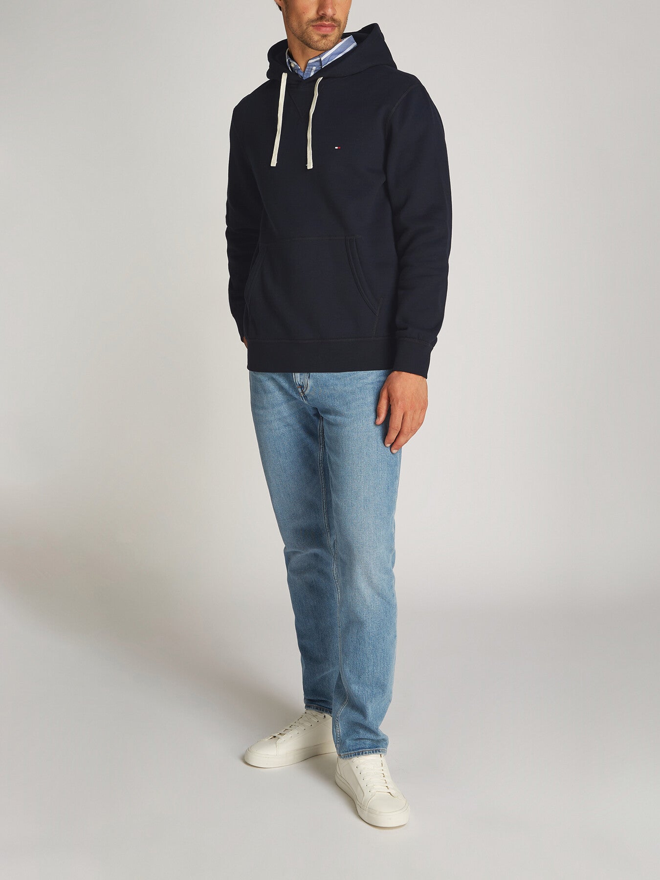 Drawstring Fleece Hoody