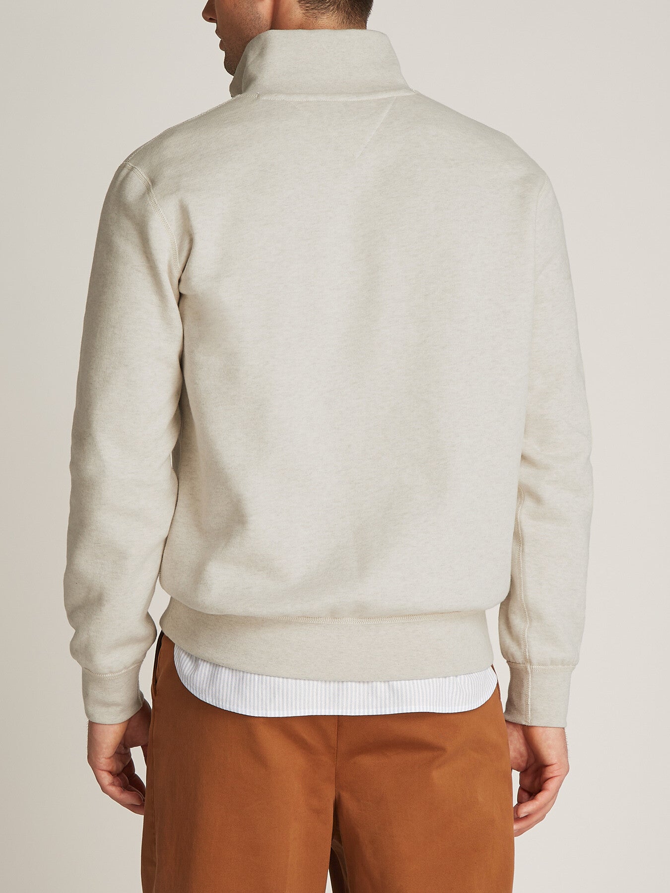 Essential Quarter Zip Fleece Sweatshirt
