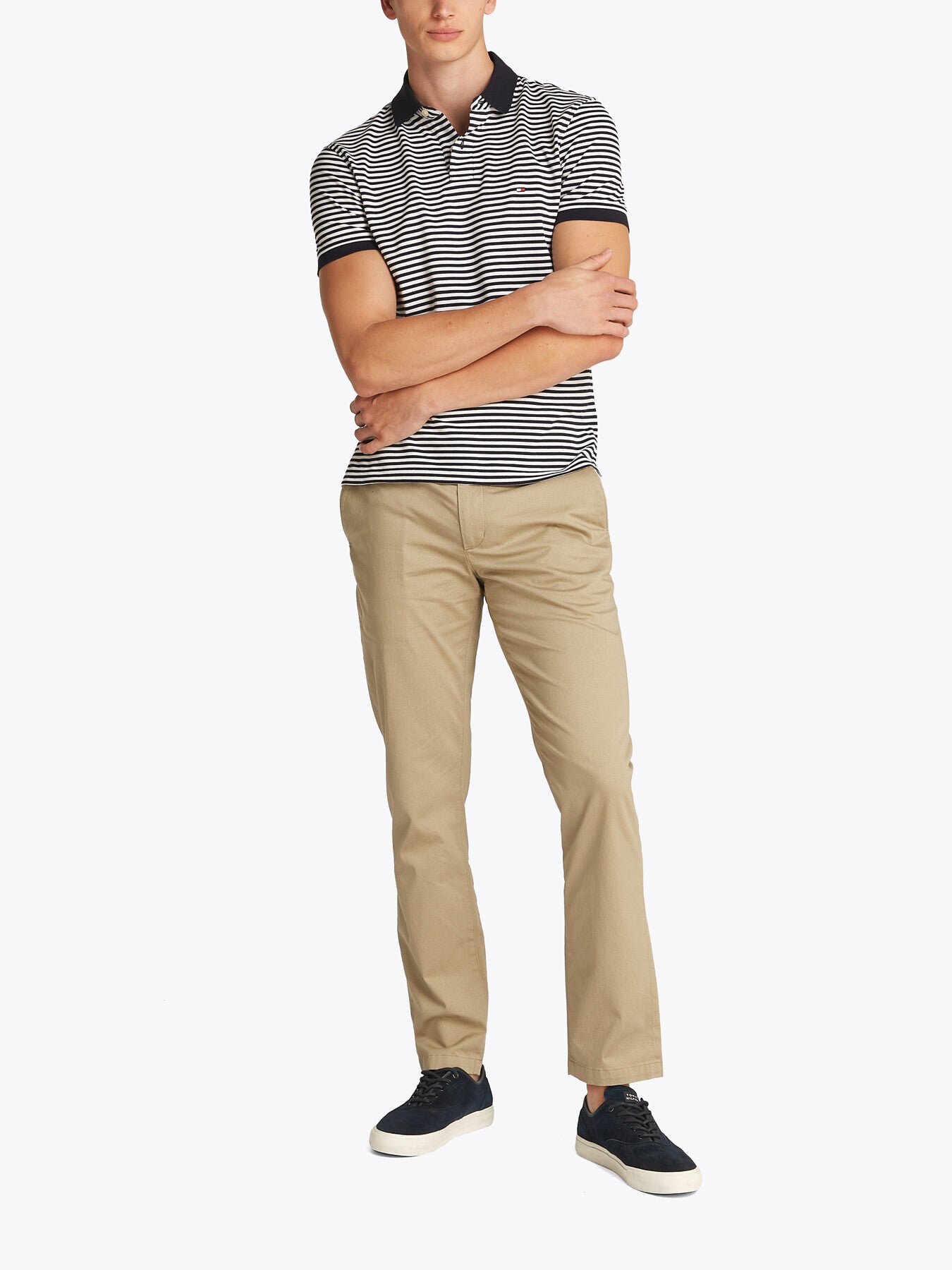 Denton Stretch Structured Chino Trousers