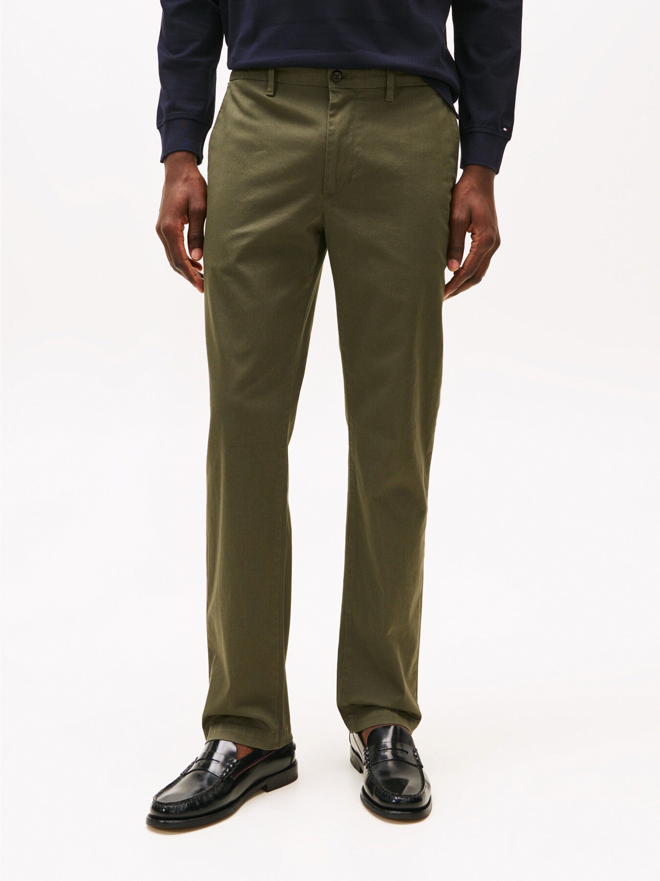 Denton Stretch Structured Chino Trousers