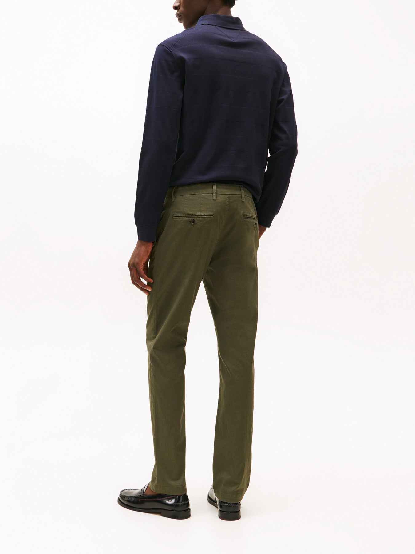 Denton Stretch Structured Chino Trousers