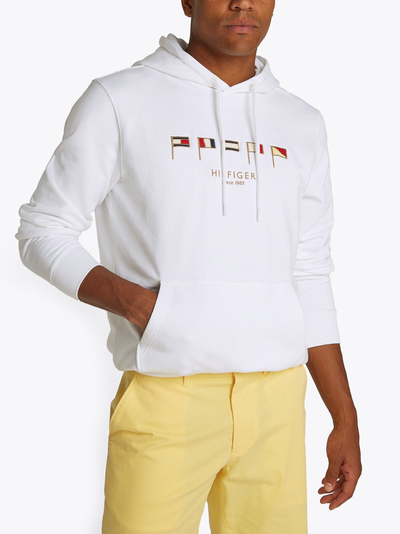 Multi-Flag Embroidery Hoody