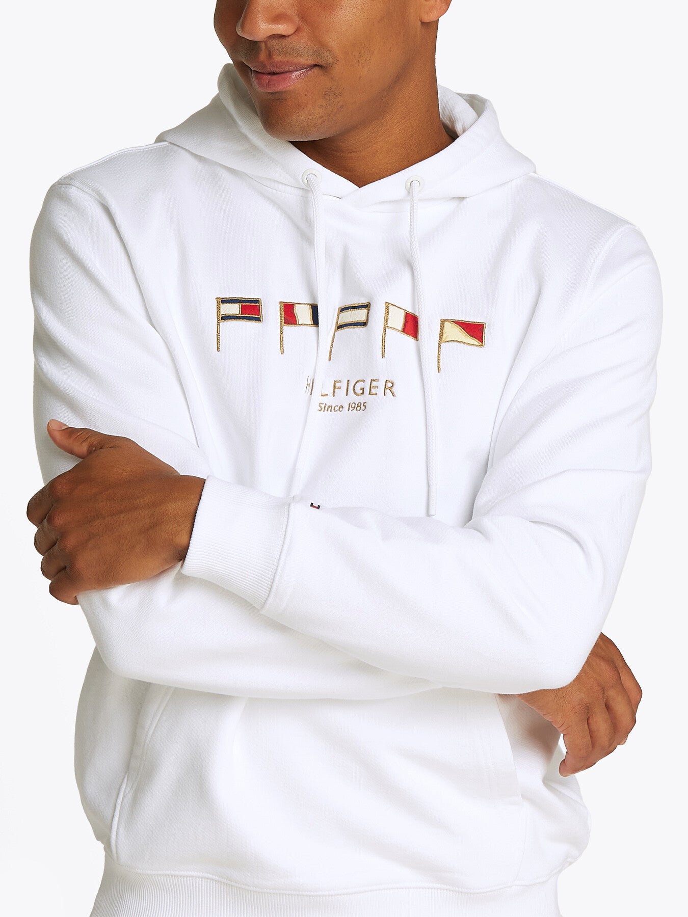 Multi-Flag Embroidery Hoody