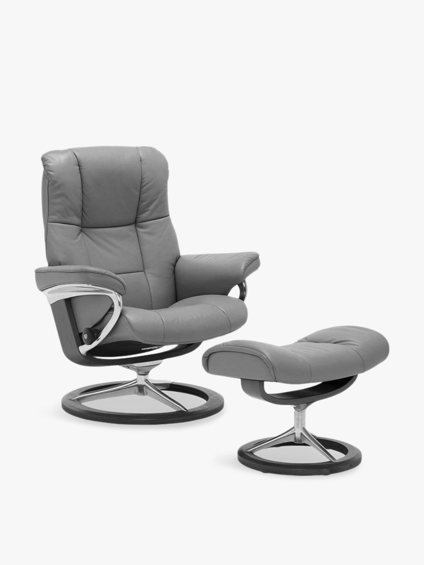 Stressless Mayfair Medium Signature Chair and Stool