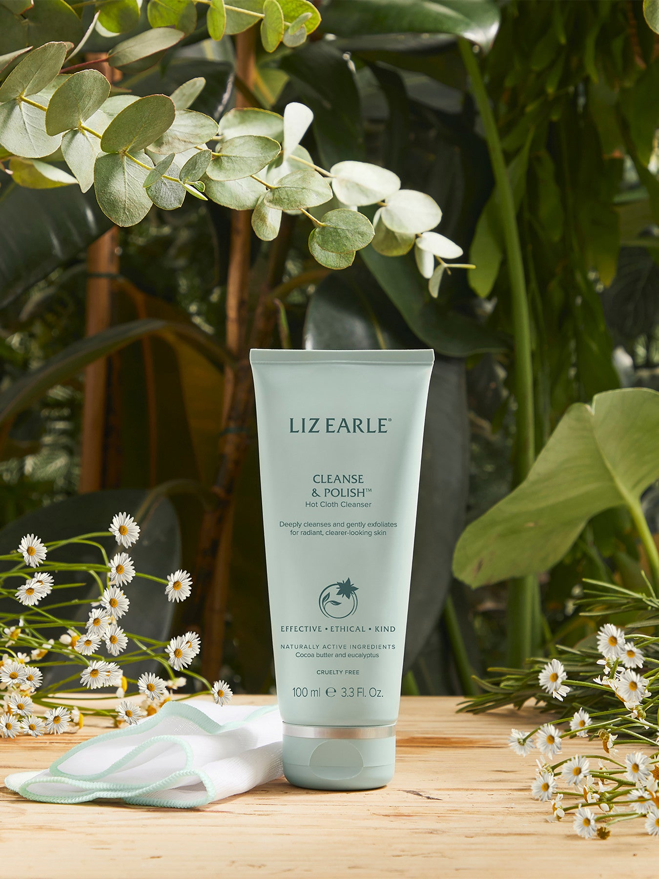 Liz Earle Cleanse Polish Original 100ml Tube Starter Kit