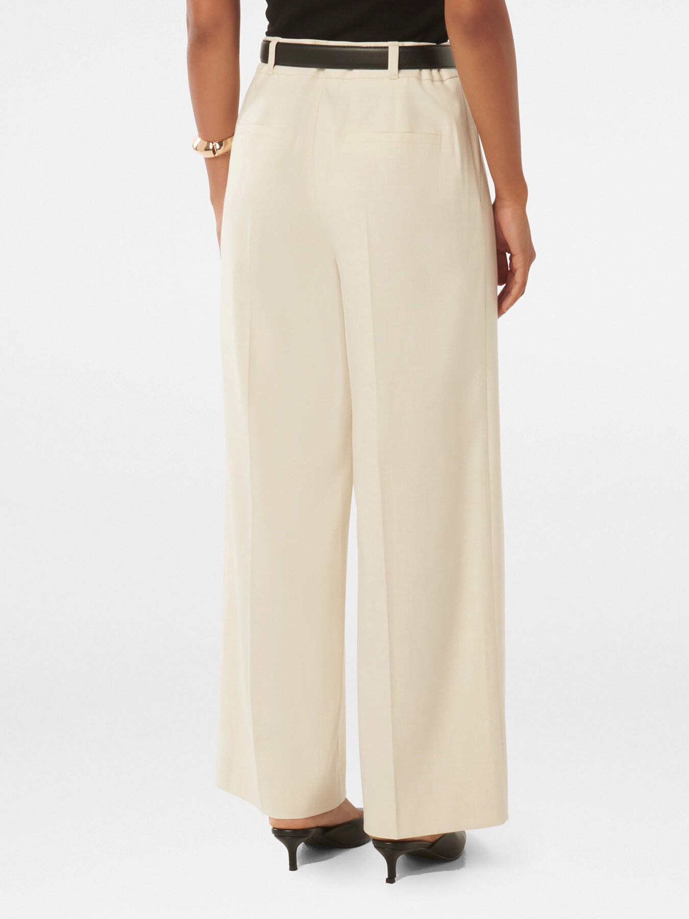 Edweena Petite Belted Wide Leg Pants