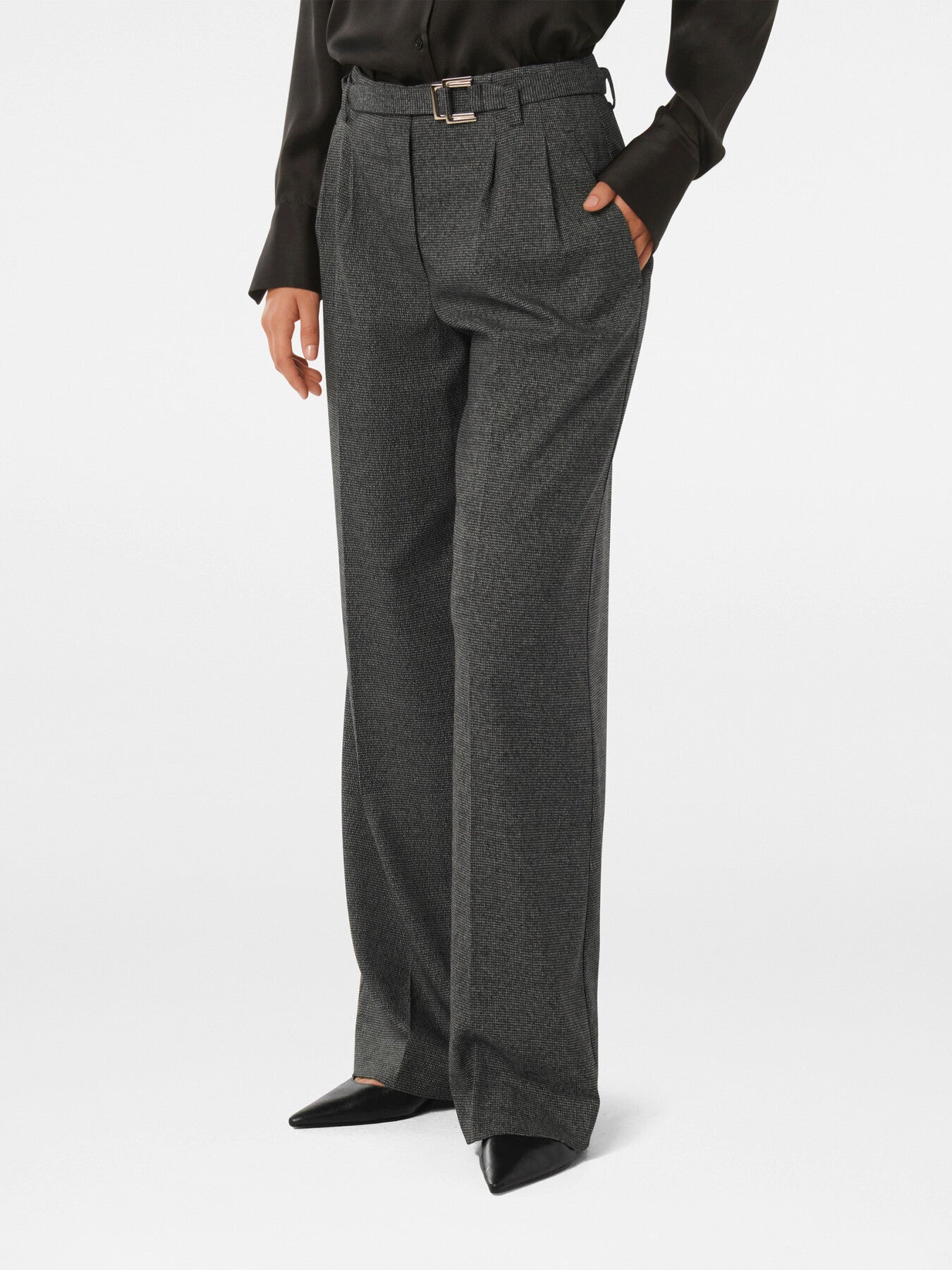 Charlie Belted Wide Leg Pants