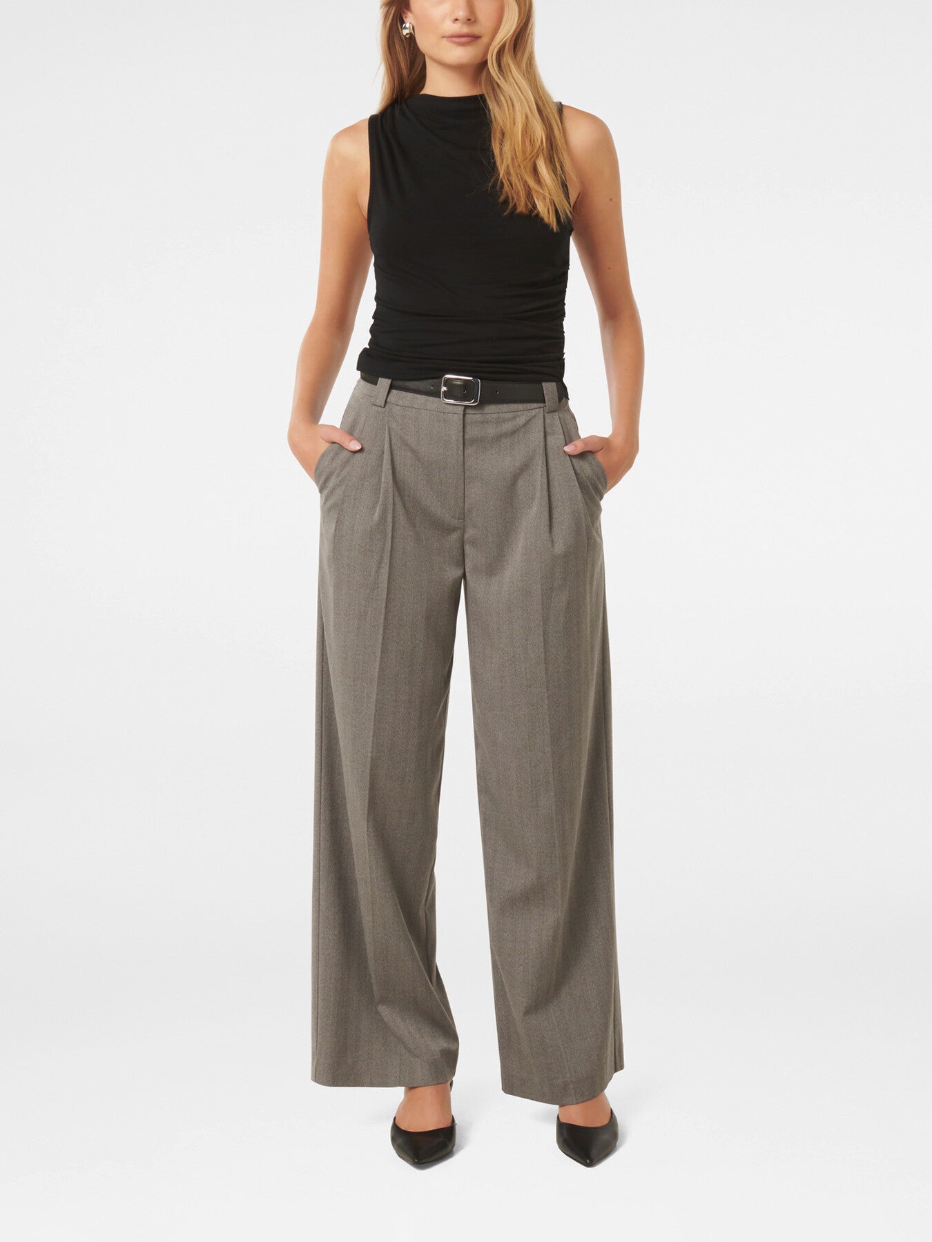 Bonnie Belted Wide Leg Pants