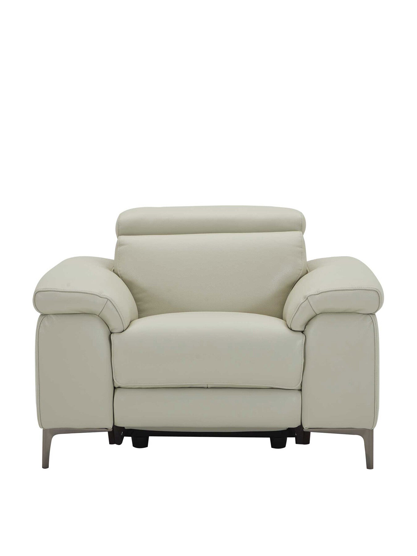 Paolo Leather Electric Recliner Armchair With Head