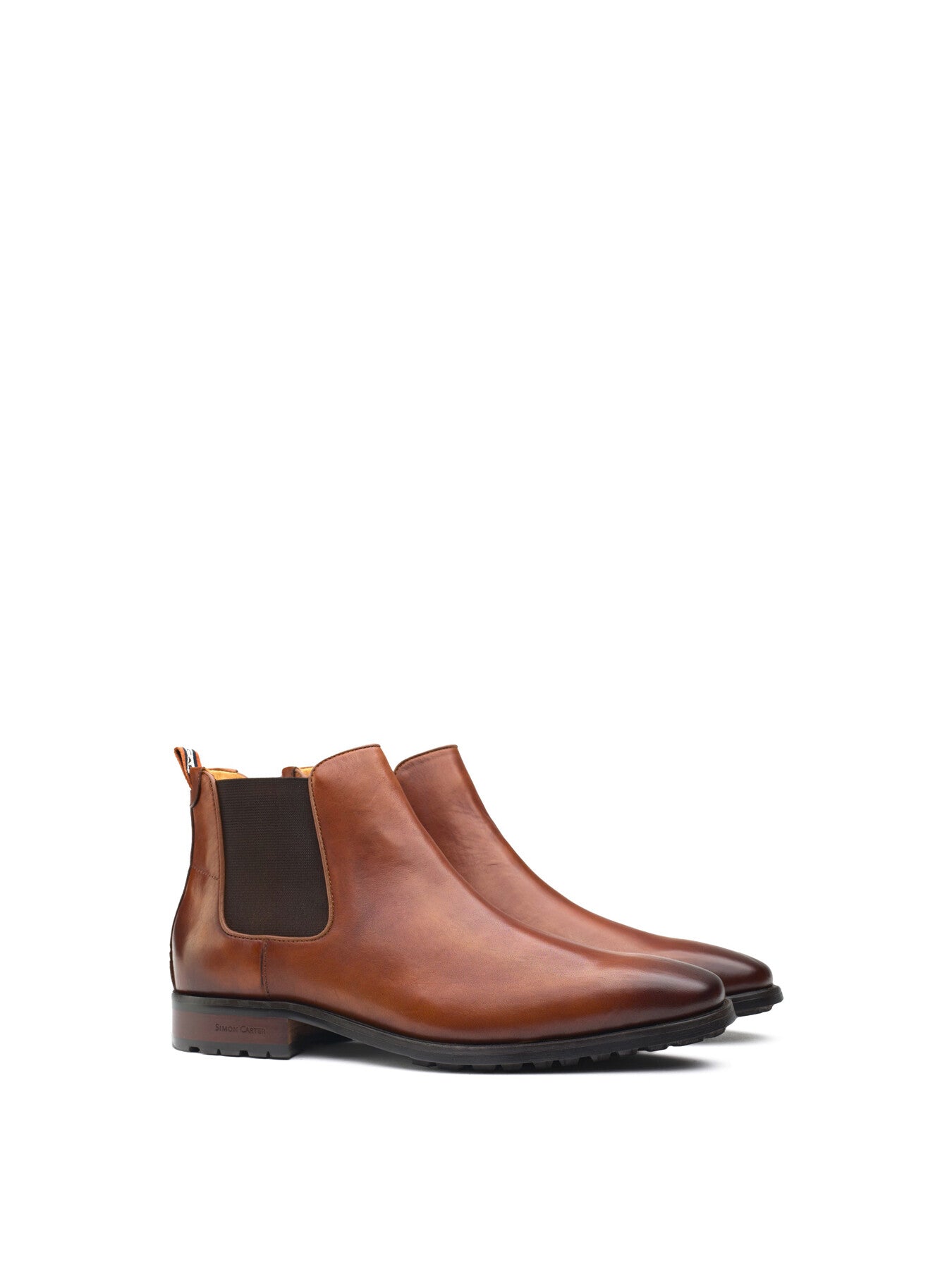 SIMON CARTER Clover Chelsea Boots