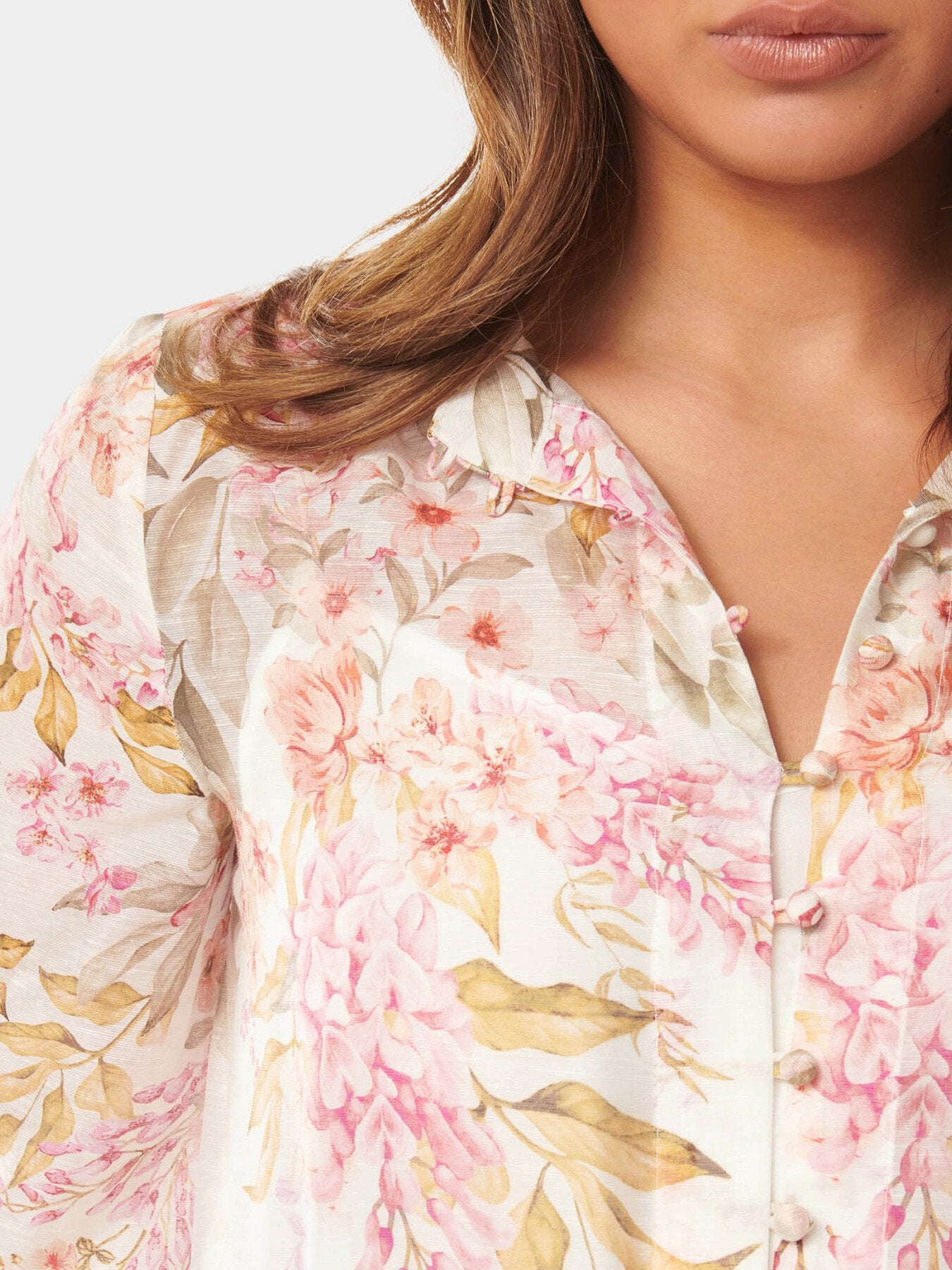 Ellidy Button Down Blouse