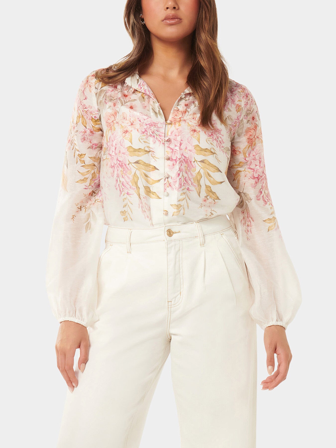 Ellidy Button Down Blouse