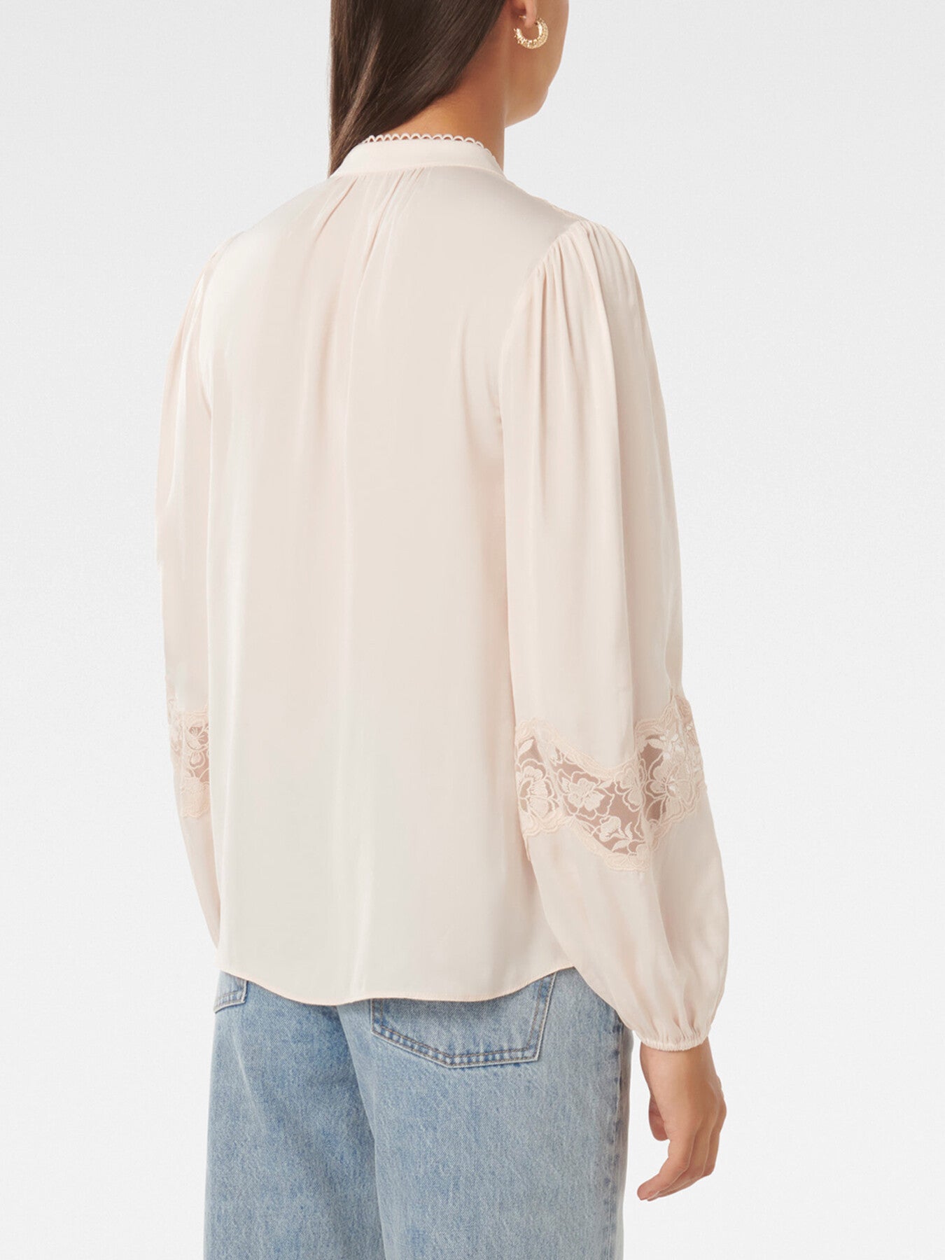 Annalise Lace Sleeves Blouse