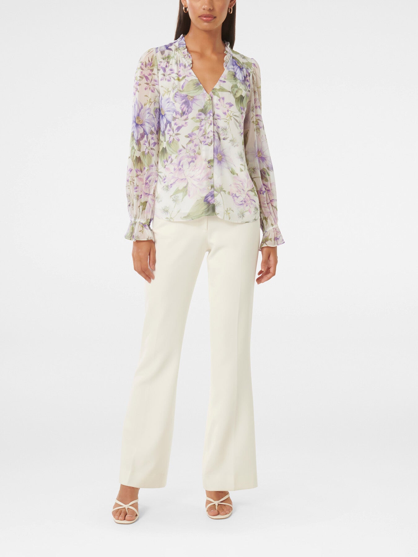 Phoenix Frill Neck Blouse