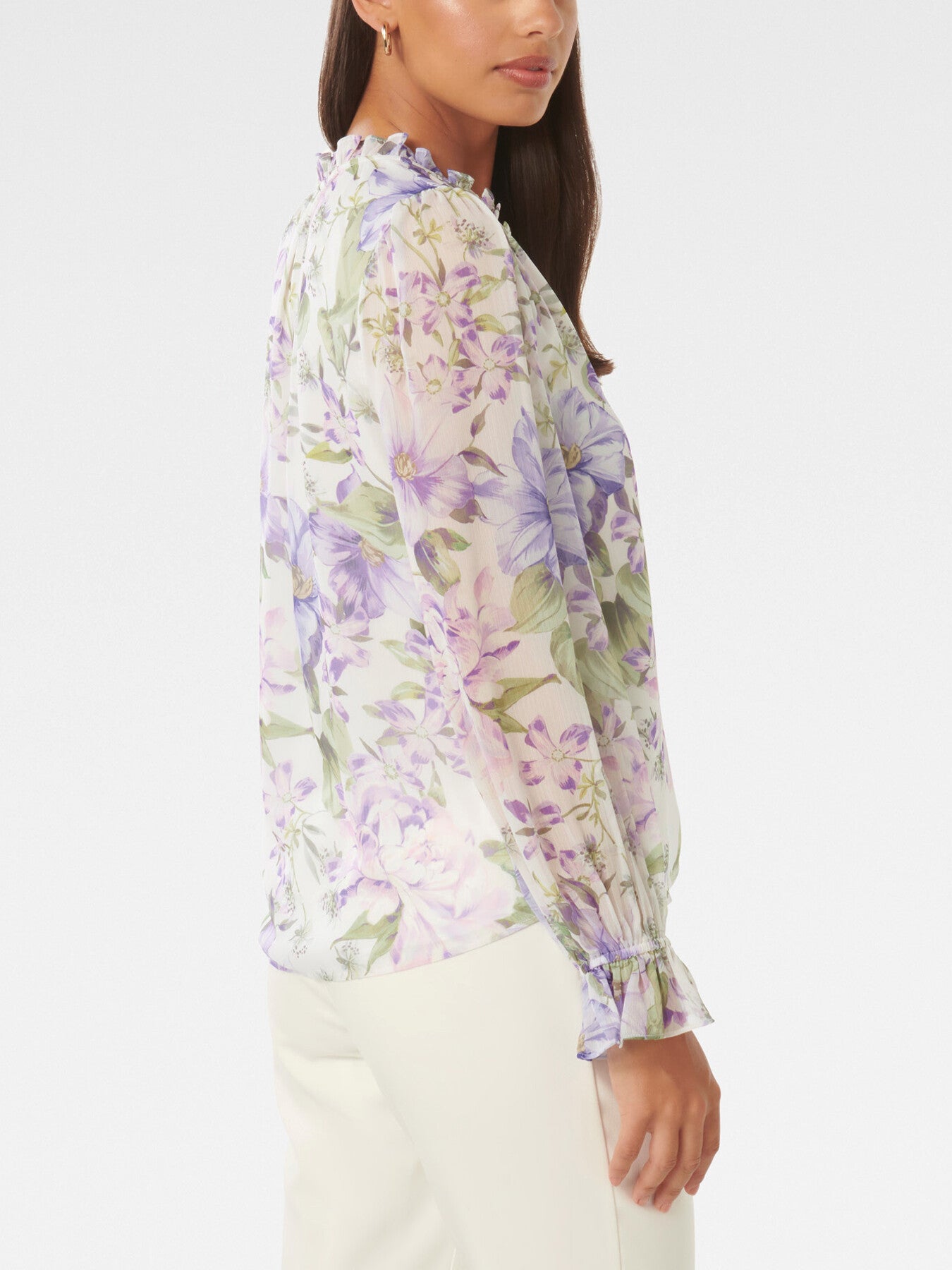 Phoenix Frill Neck Blouse
