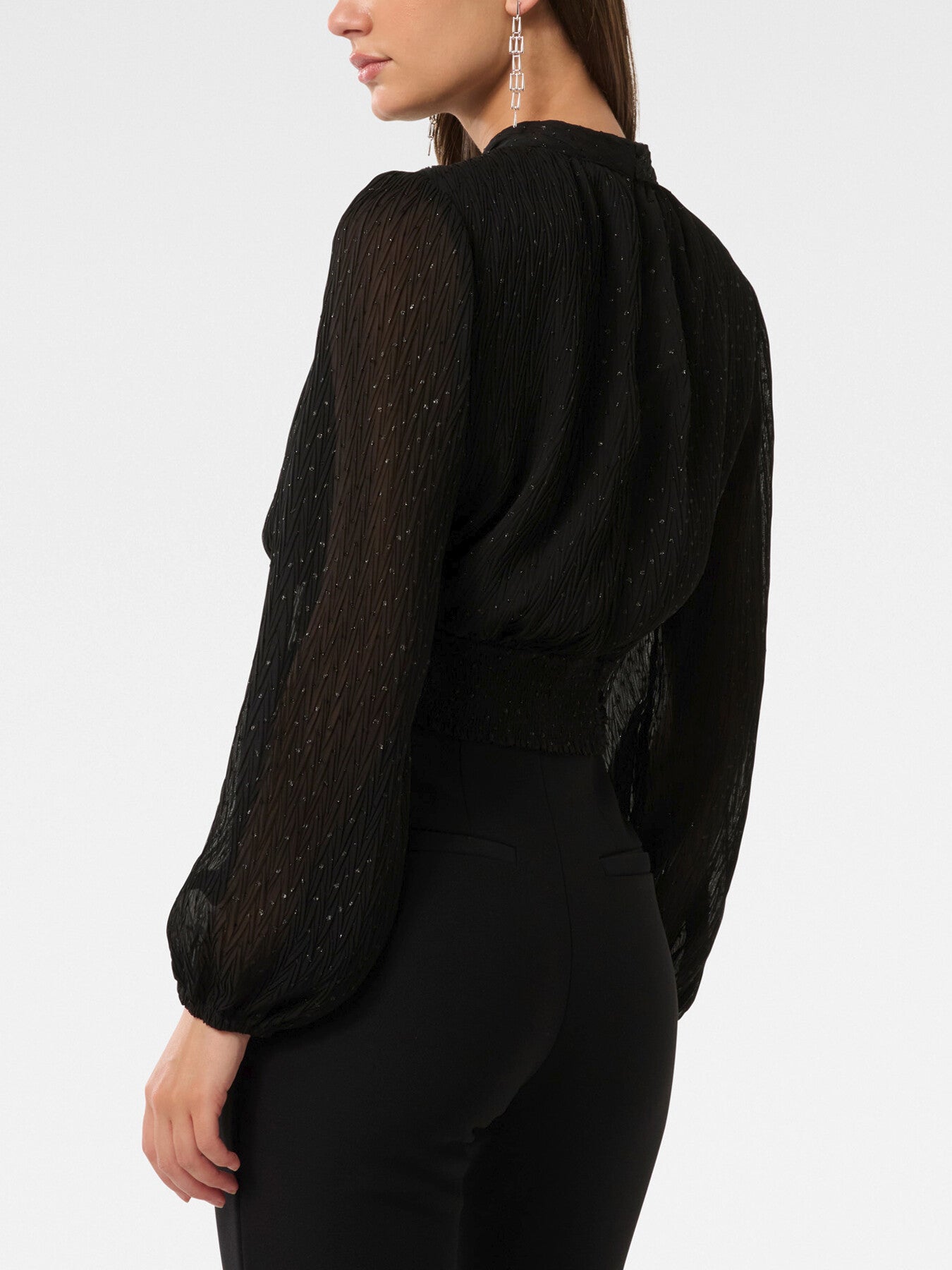 Macy Metallic Top