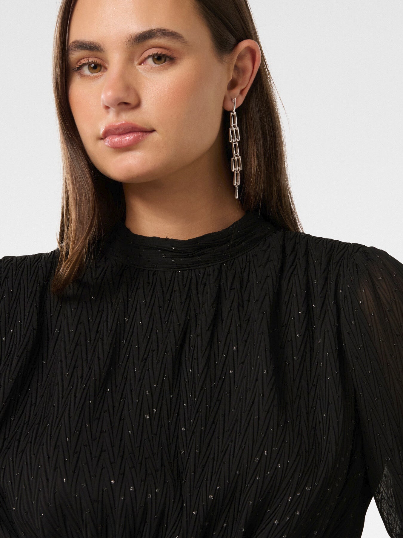 Macy Metallic Top