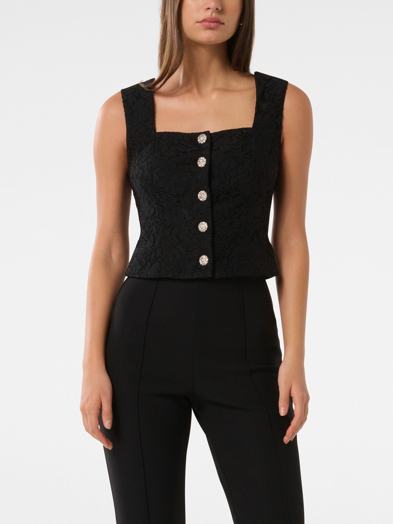 Layla Lace Bustier Top