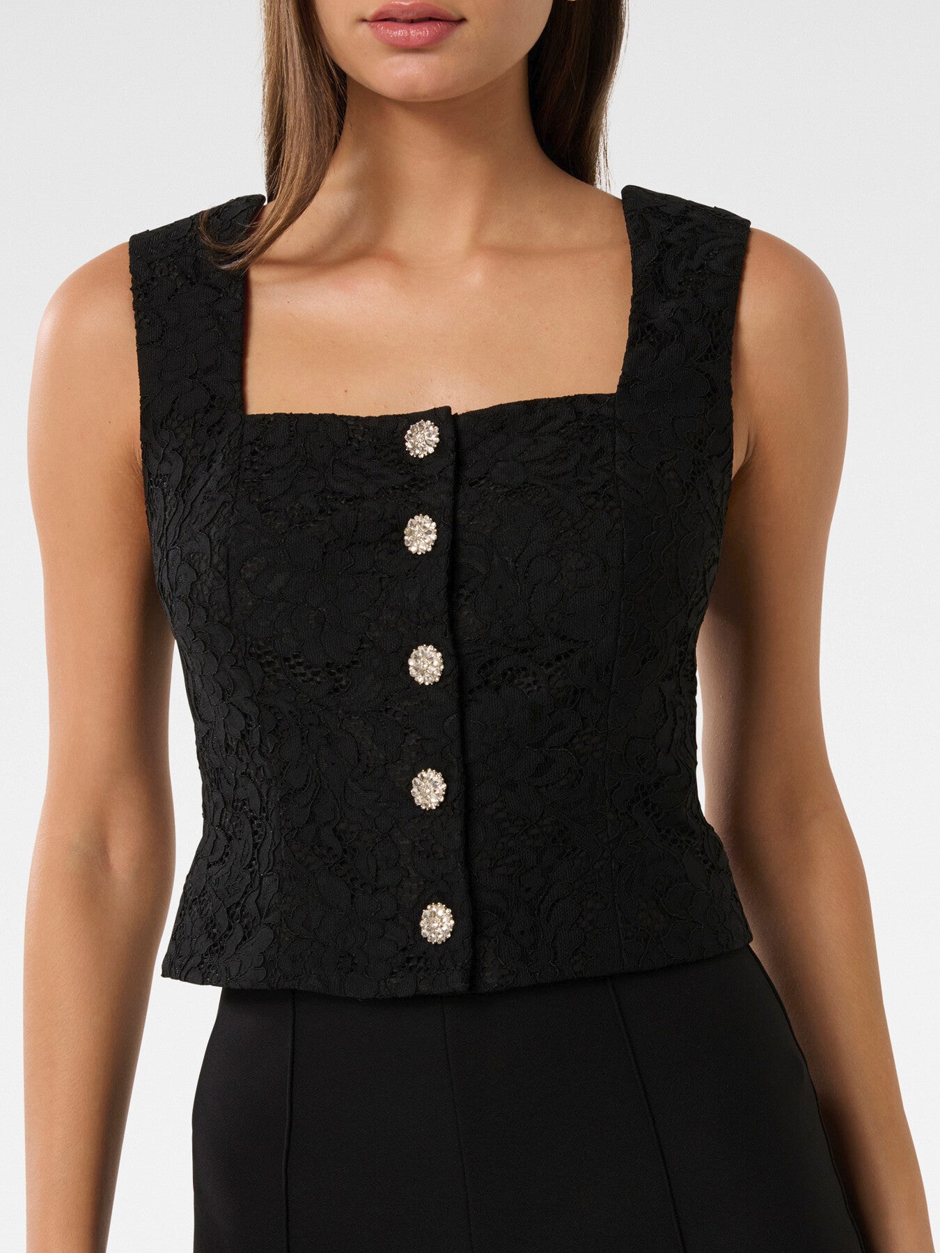 Layla Lace Bustier Top