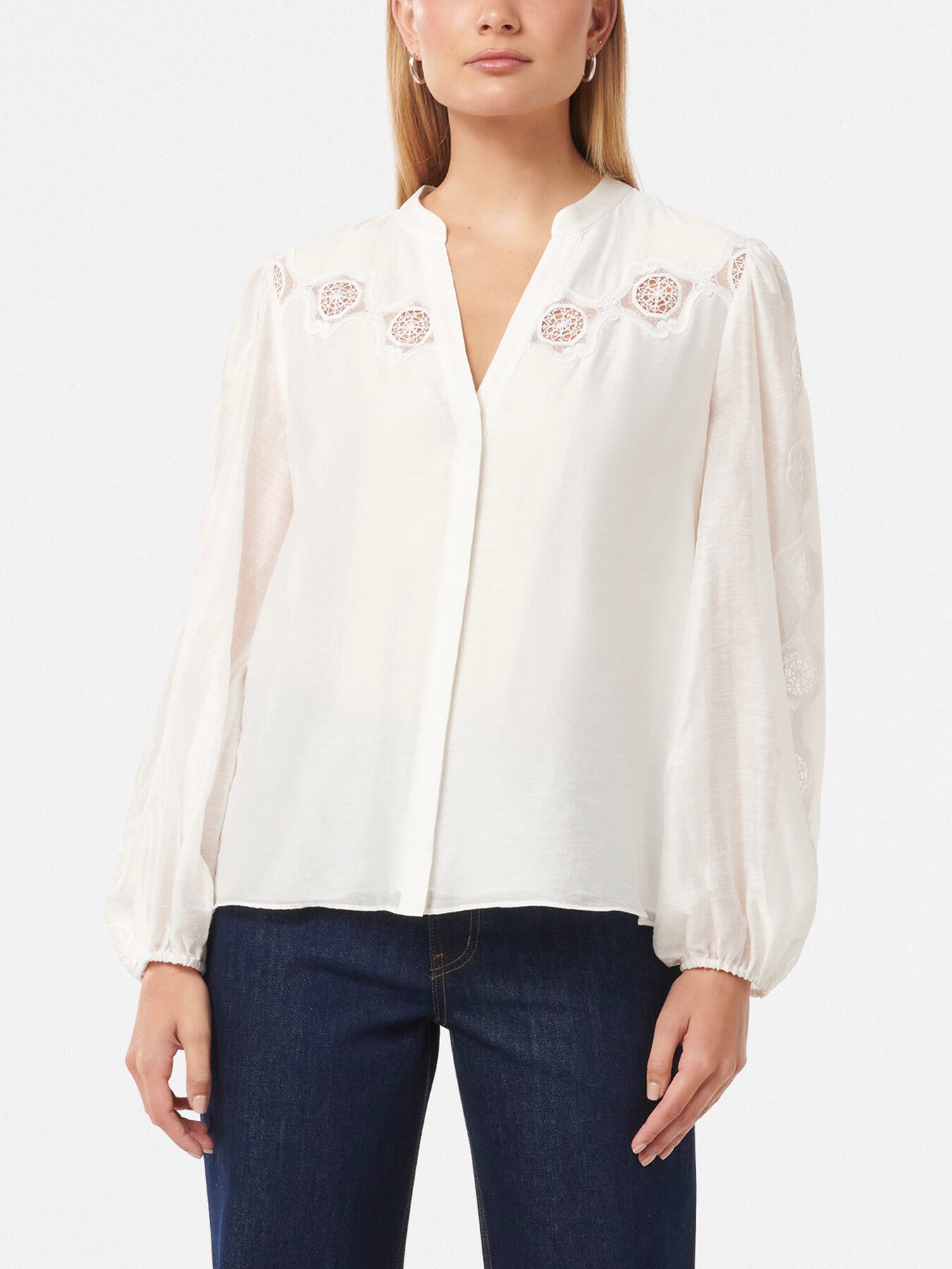 Tegan Trim Blouse