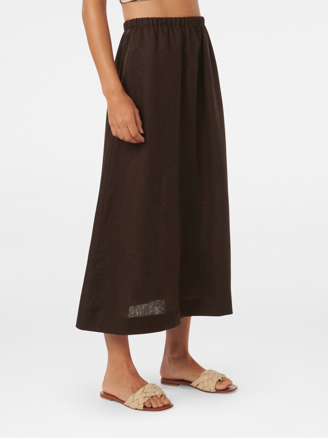 Avery Linen Skirt