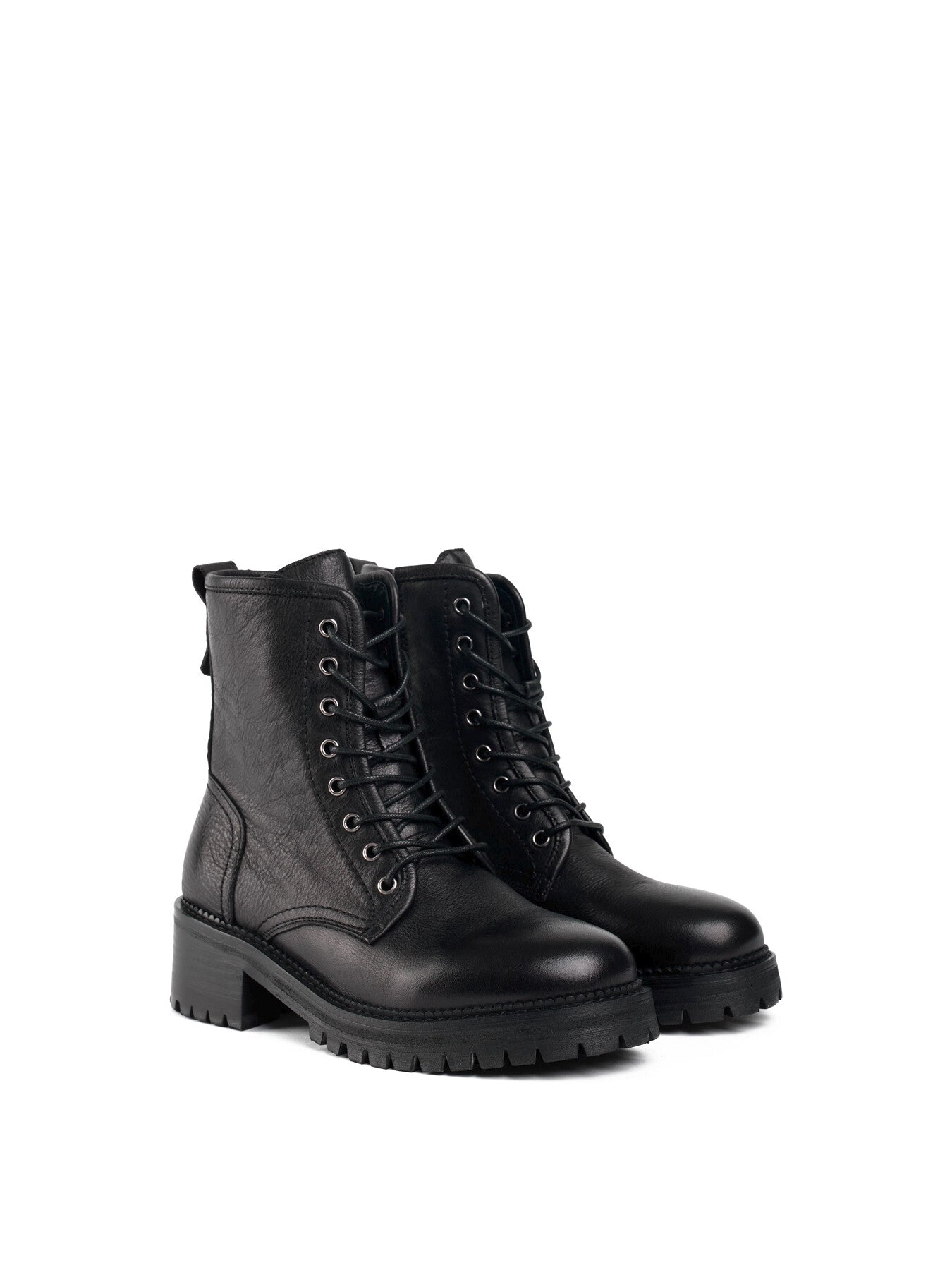 SOLE CRAFTED Stitch Lace Up Boots