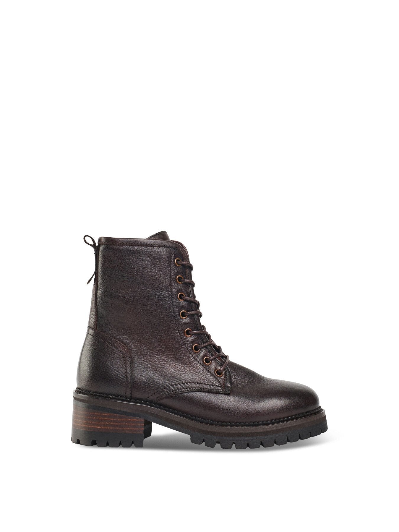 SOLE CRAFTED Stitch Lace Up Boots
