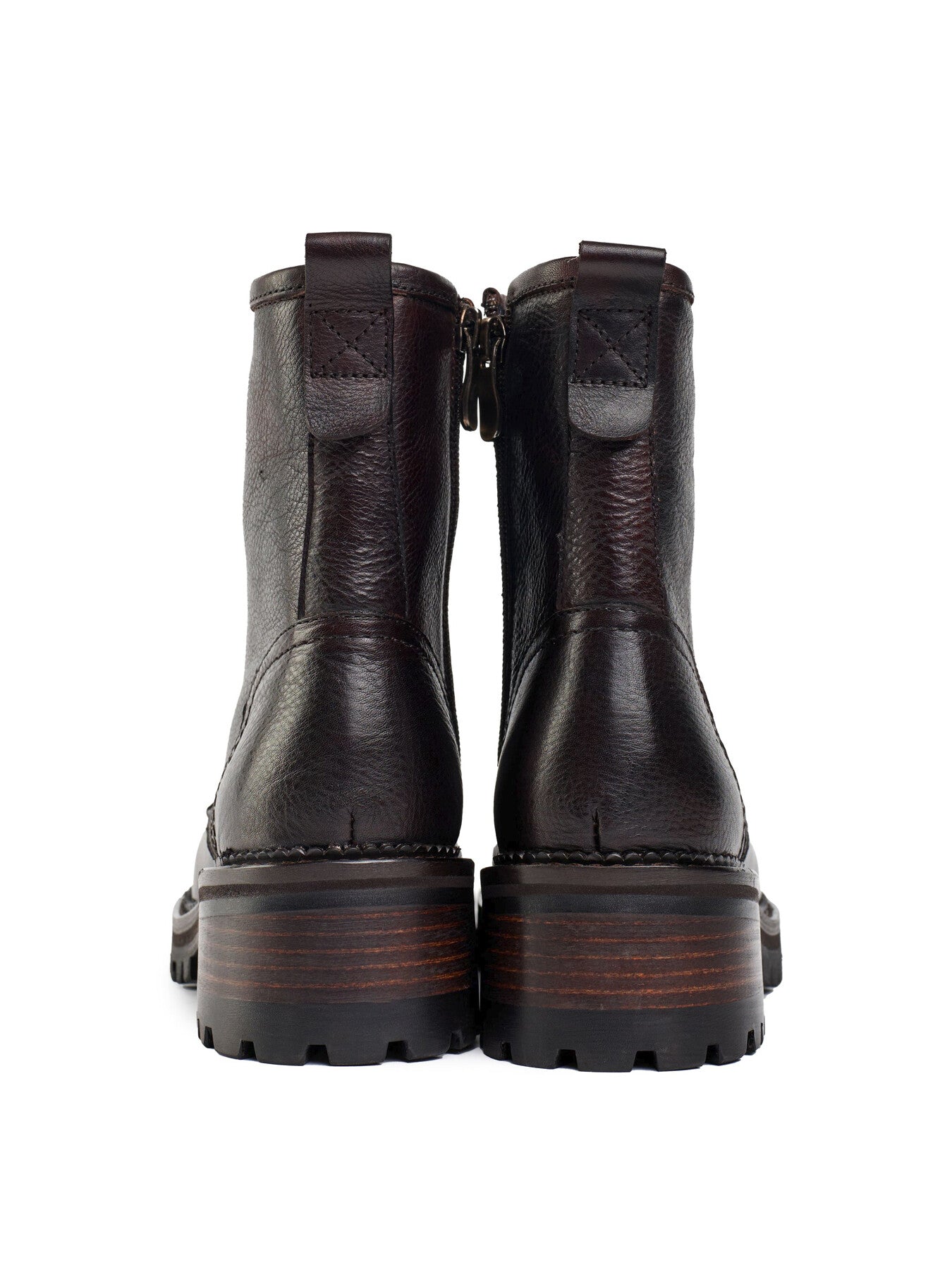 SOLE CRAFTED Stitch Lace Up Boots