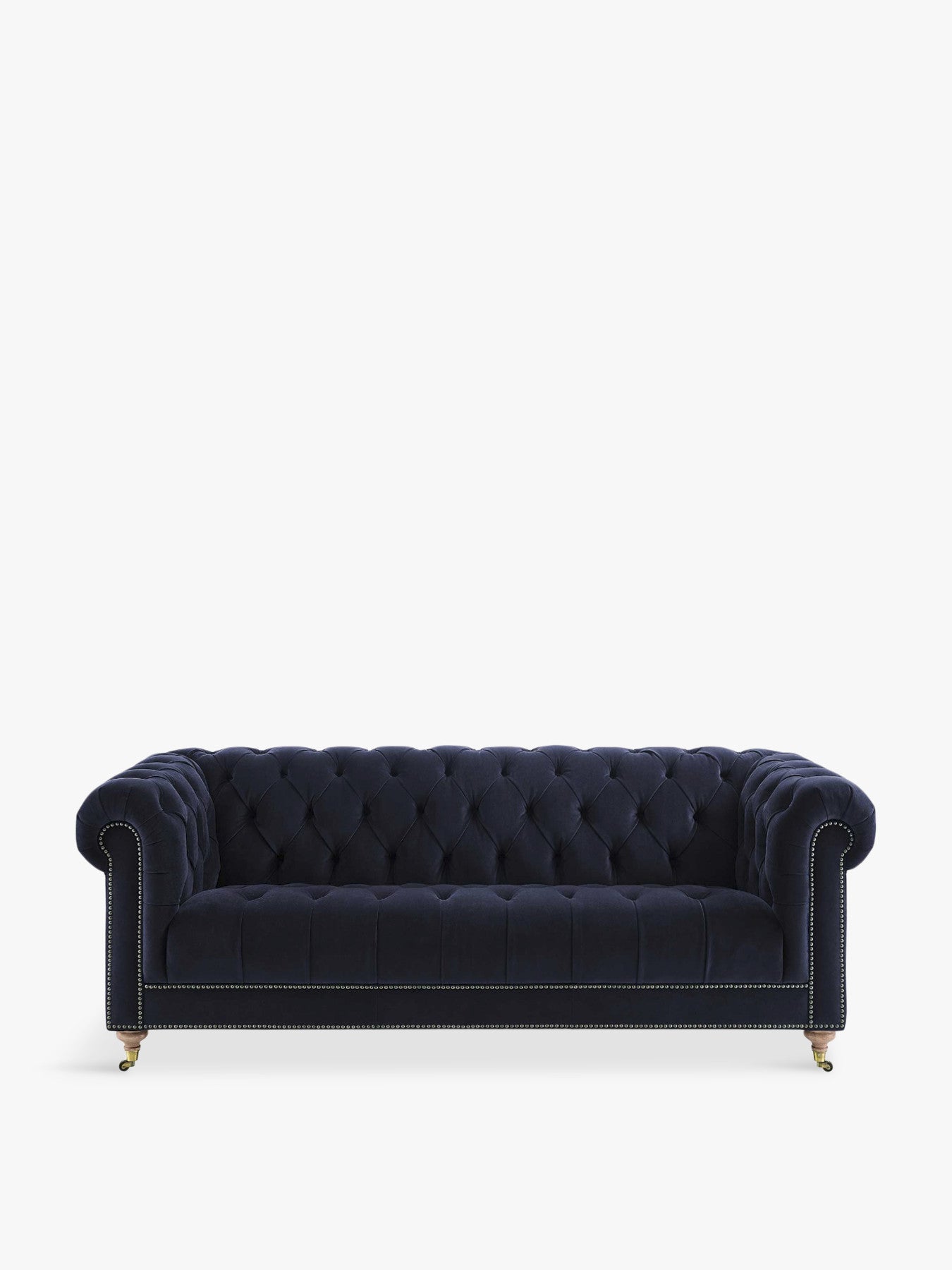 Ullswater 3 Seater Sofa, Blue Velvet