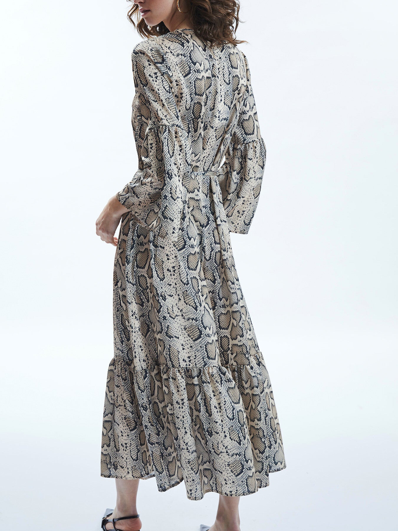 Python Print Belted Dress