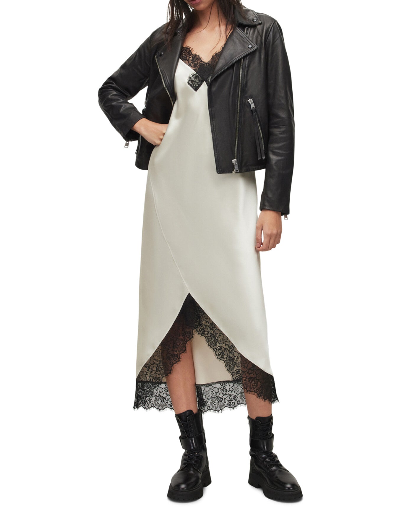 Dalby Leather Biker Jacket