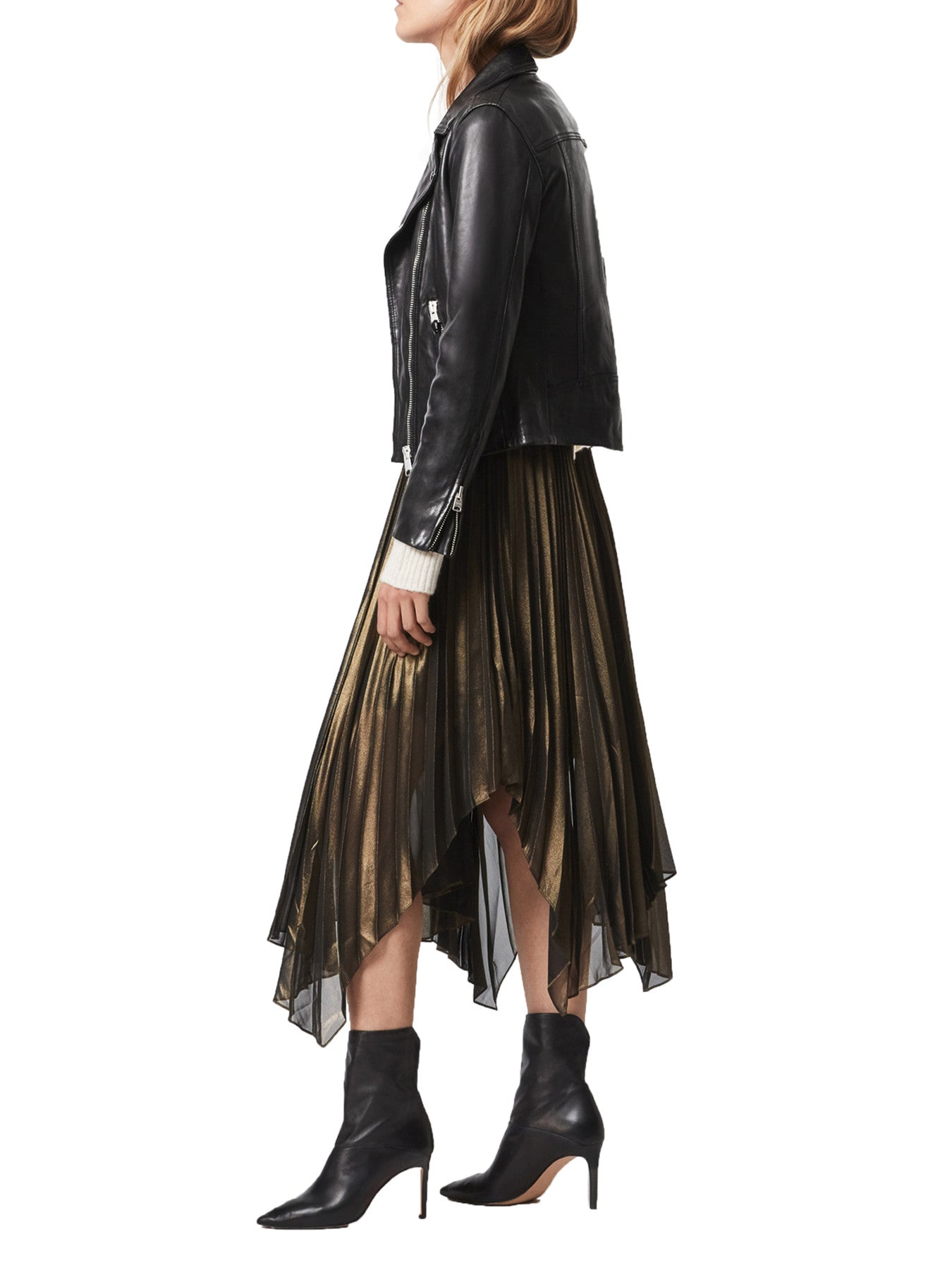 Dalby Leather Biker Jacket